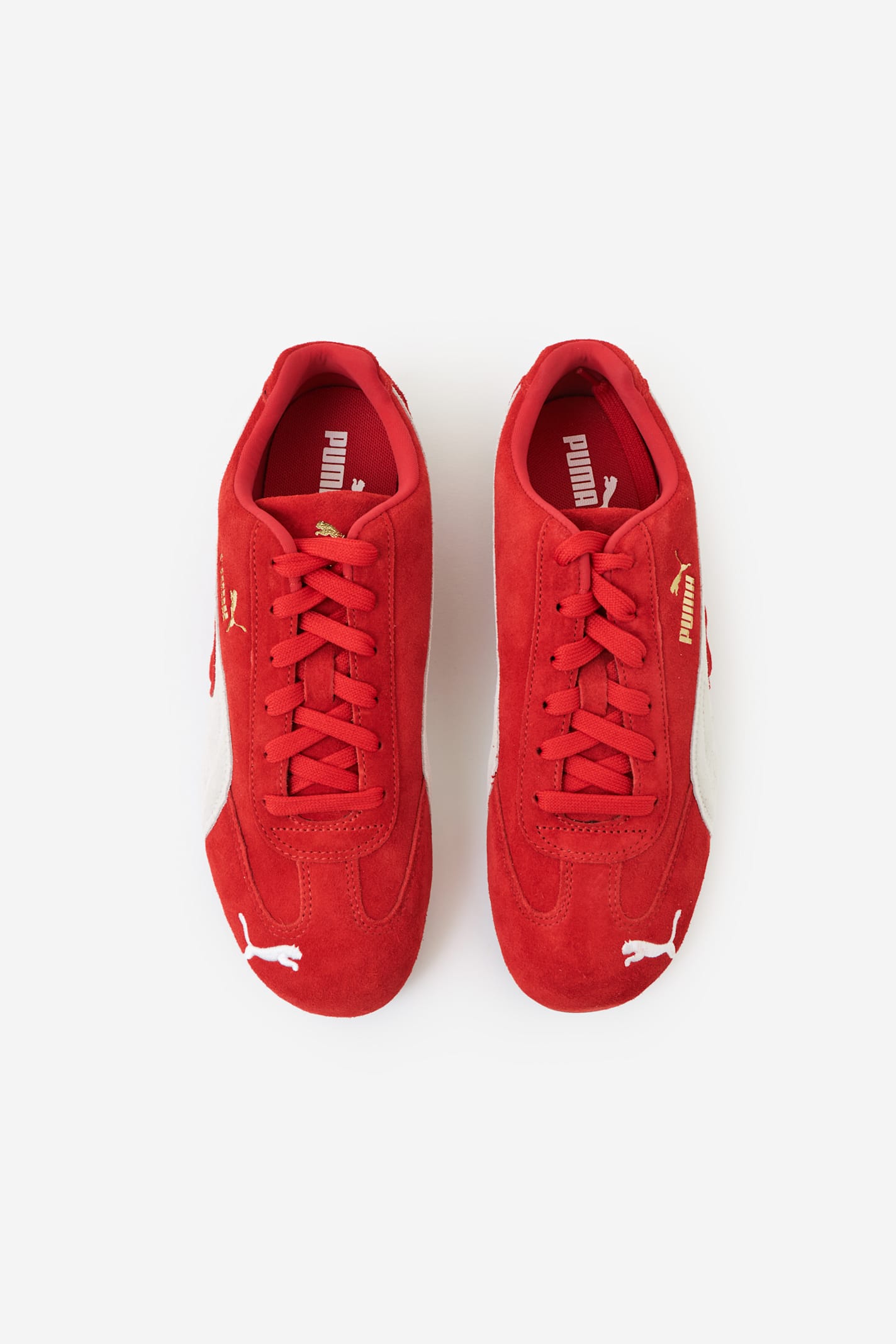 Shop Puma Og Speedcat Sneakers In Red