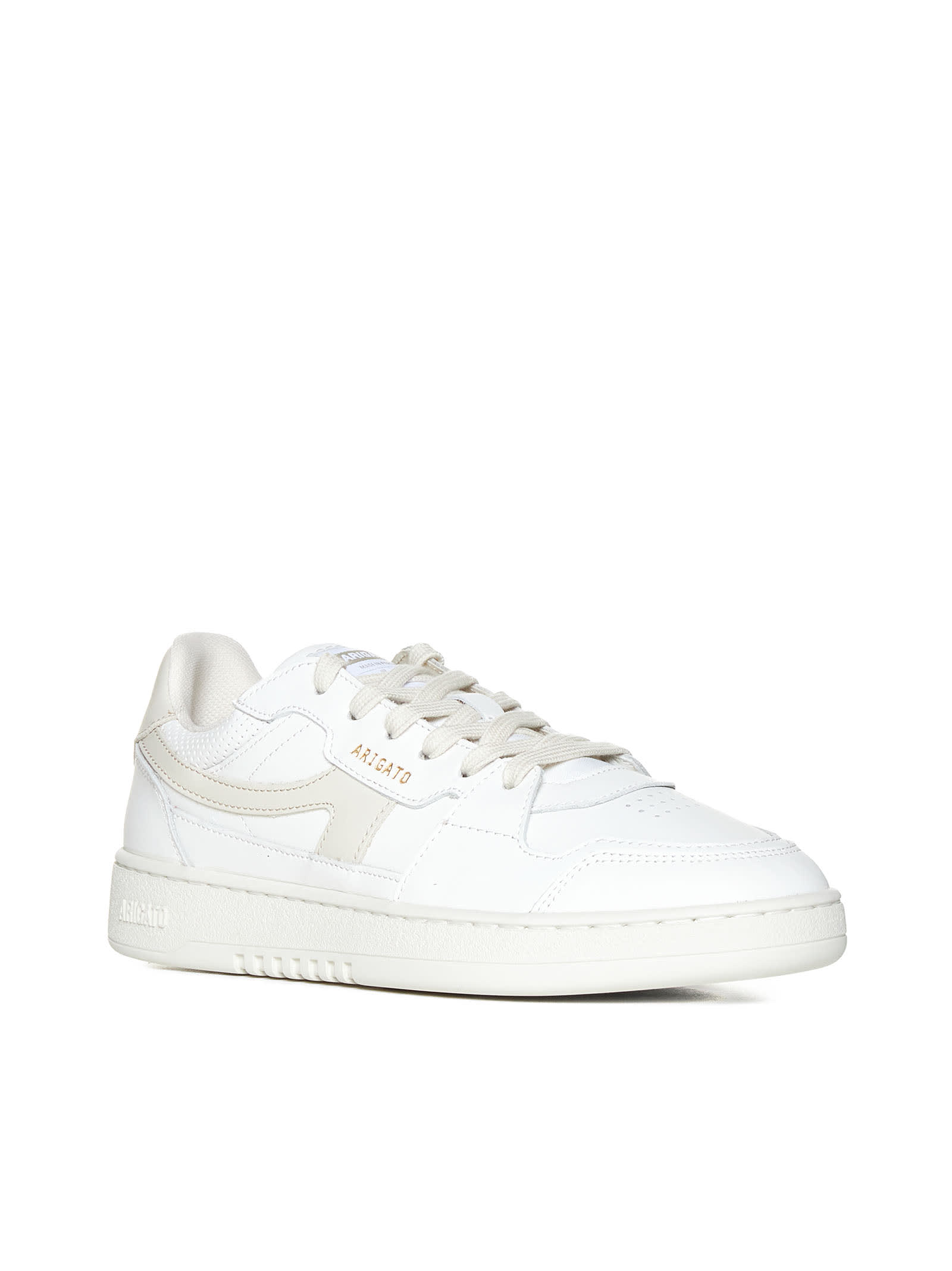 Shop Axel Arigato Sneakers In White /beige