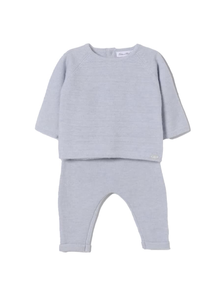 Tartine Et Chocolat Sweater Set With Sweatshirt In Blue