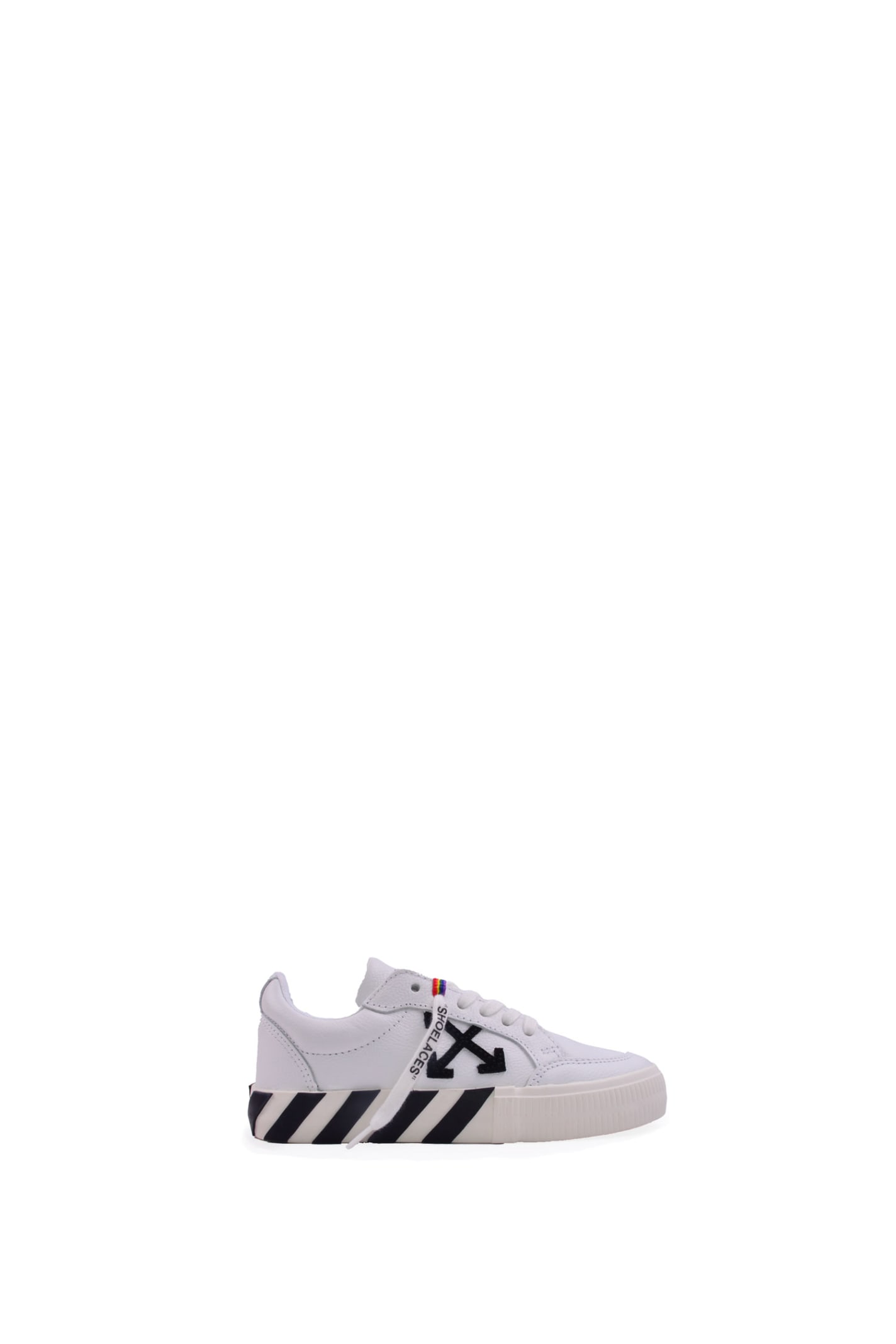 Off-White Low Sneakers With Vulcanized Sole
