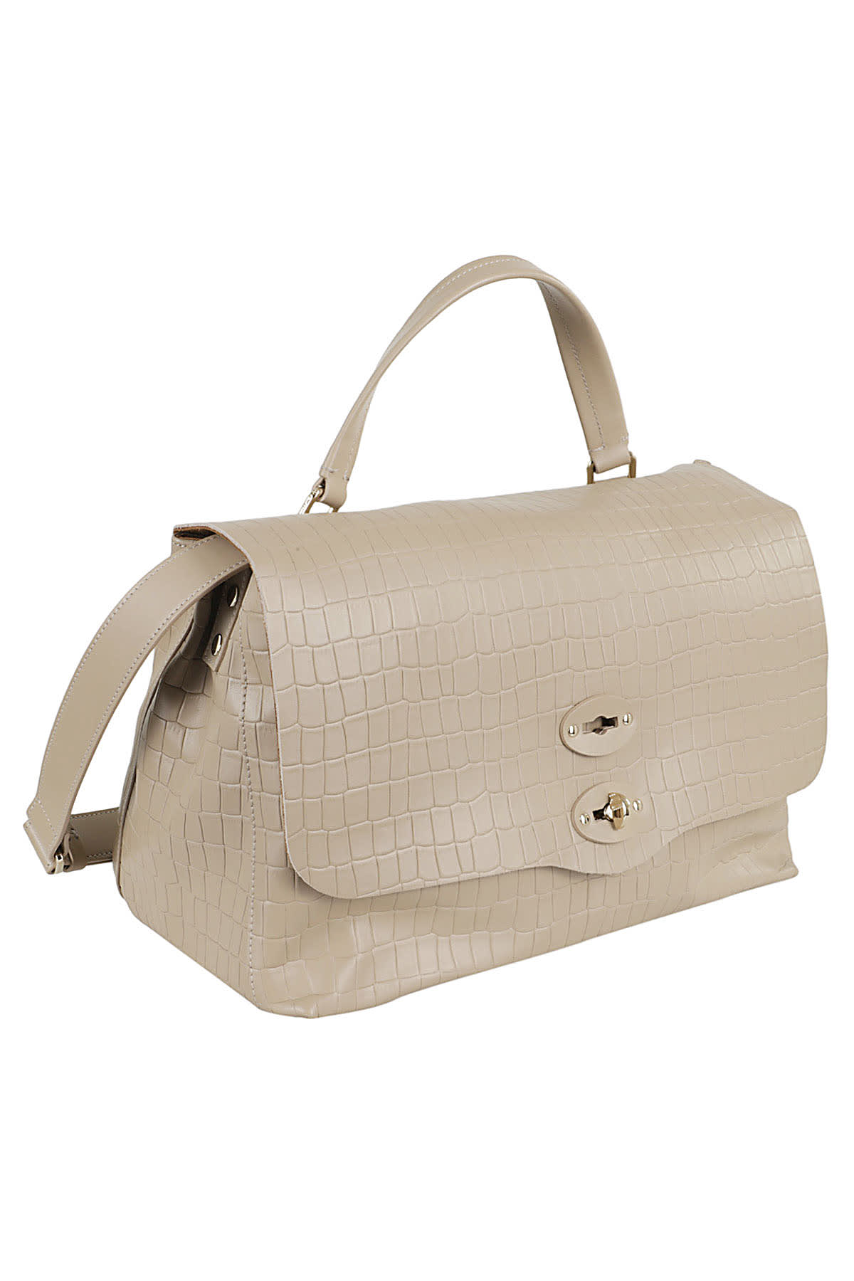 Shop Zanellato Postina Cayman In Beige Etrusco