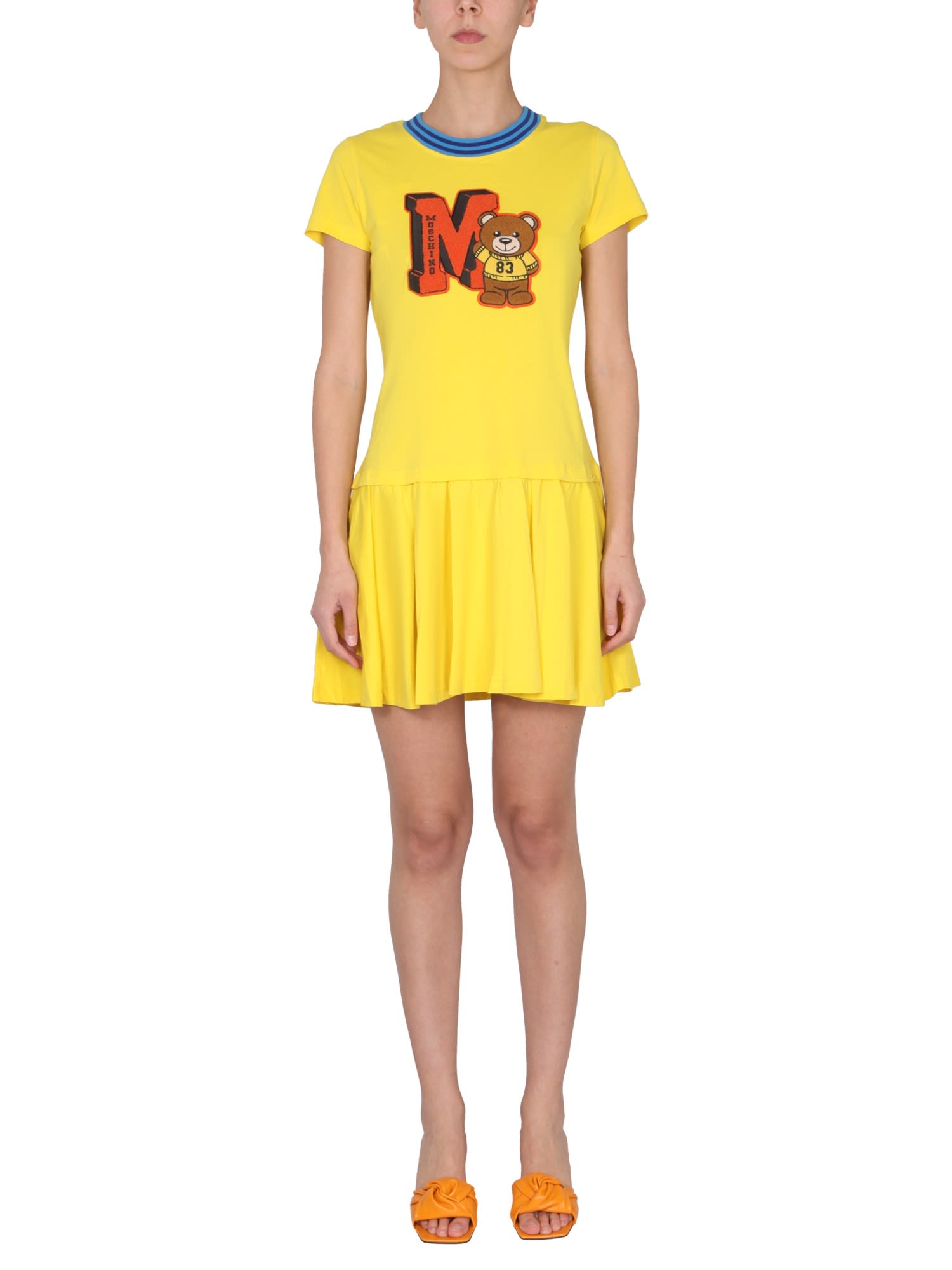Moschino Varsity Teddy Bear Dress