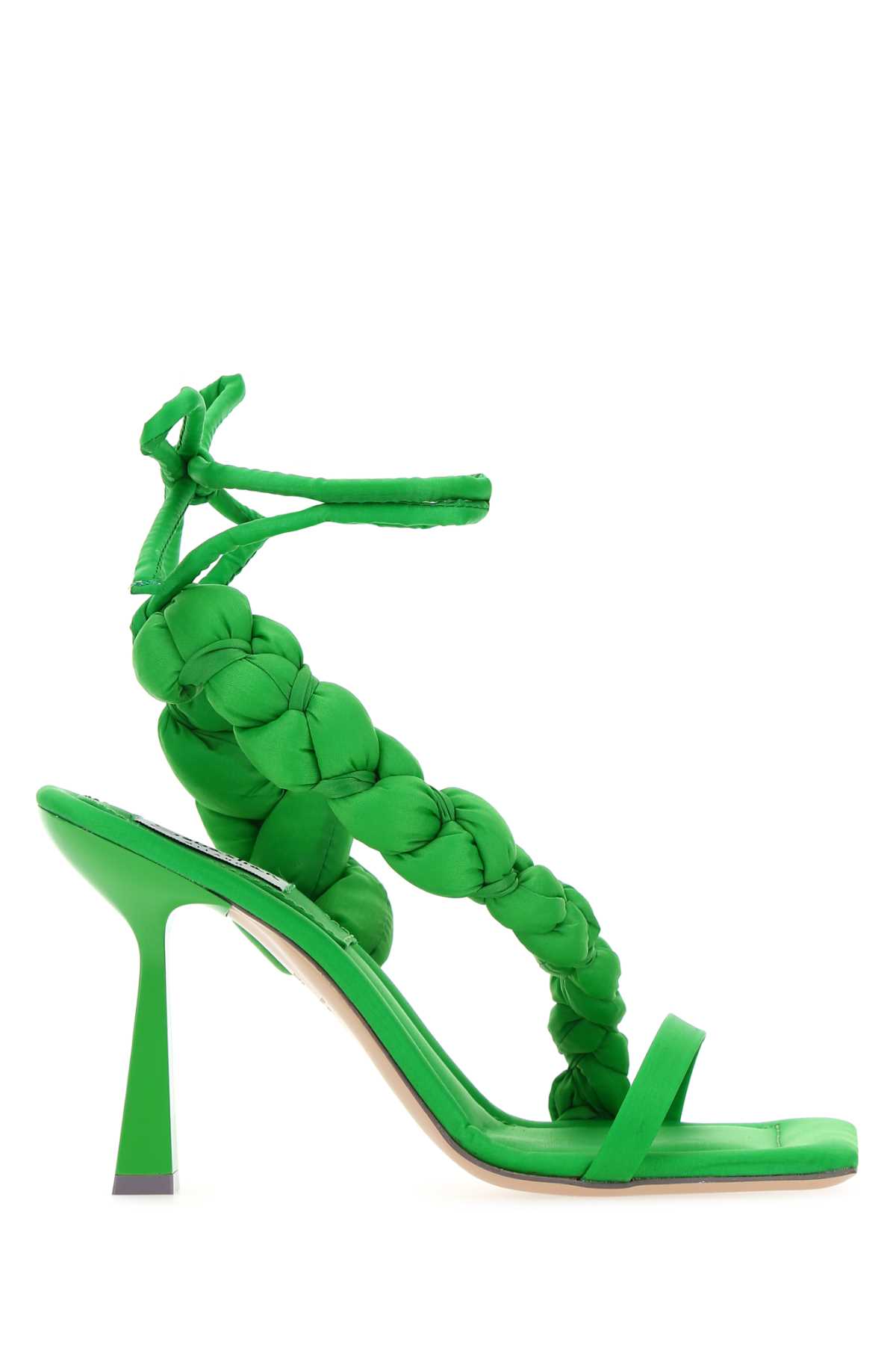 Green Nylon Untangled Sandals