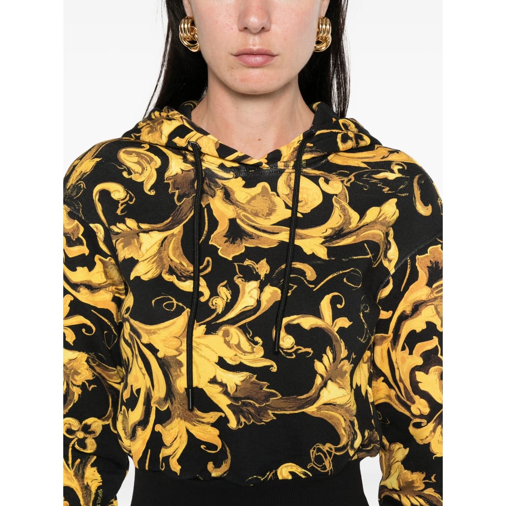 Versace Jeans Couture Sweatshirt In Black
