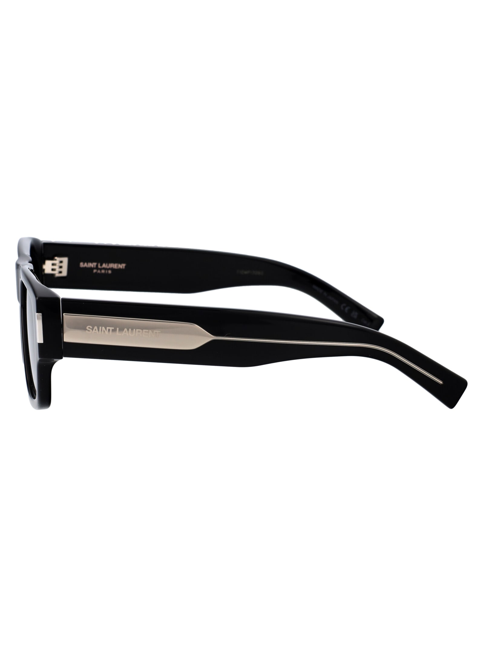 Saint Laurent Square-frame Acetate Sunglasses In Black