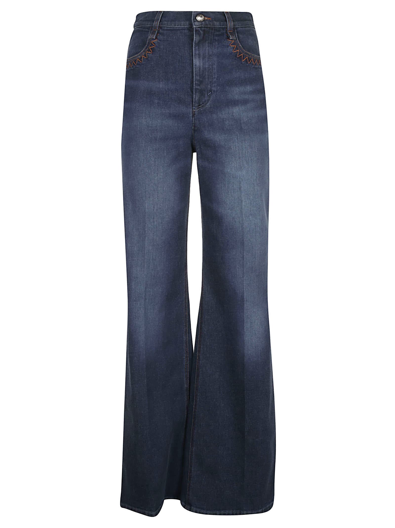Chloé Long Length Flared Jeans