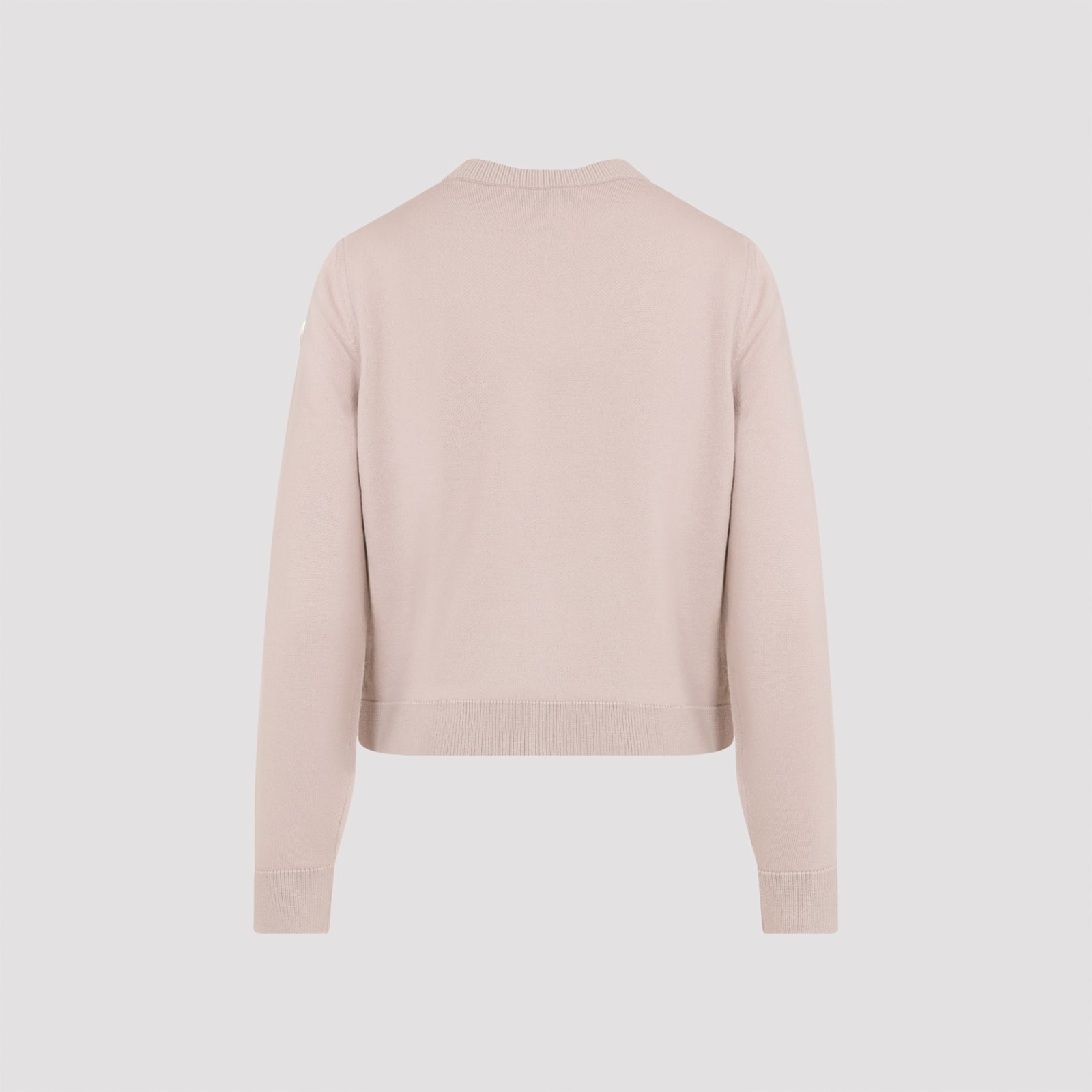 Moncler Quilted Cardigan Featuring Patch Pockets In Pink