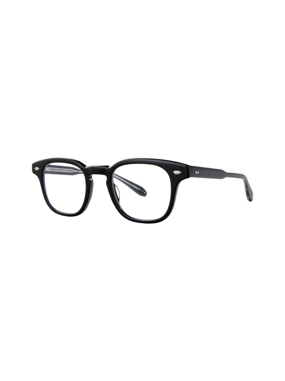 Garrett Leight Sherwood Matte Redwood Tortoise In Black