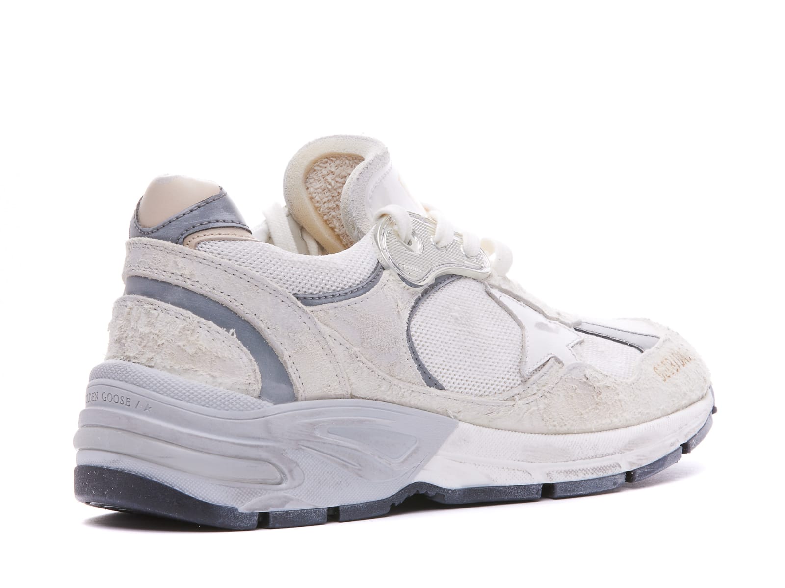 Shop Golden Goose Running Dad Sneakers In White