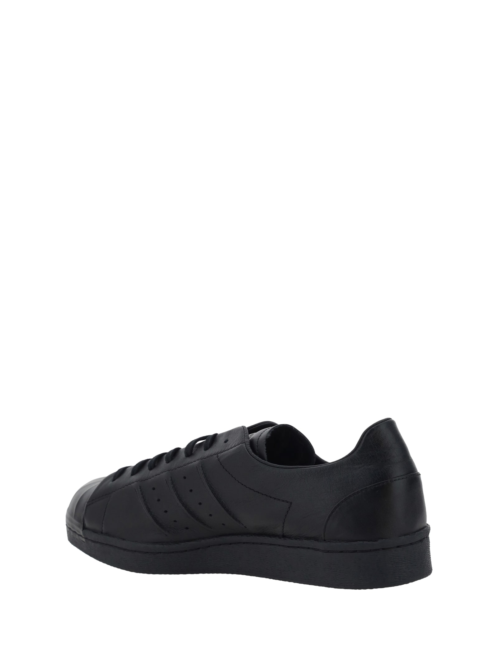 Shop Y-3 Superstar Sneakers In Black