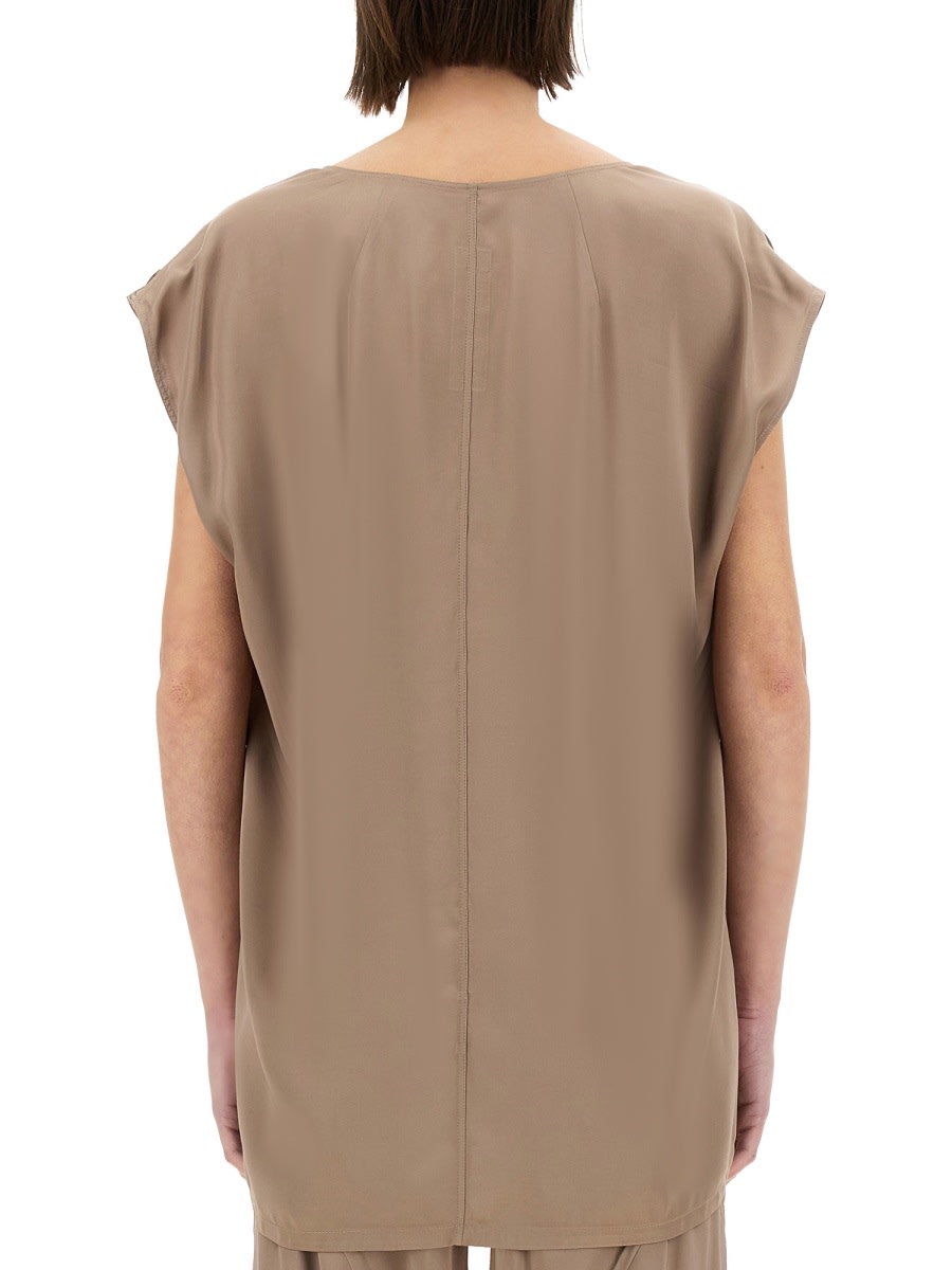 Rick Owens T-shirt Dylan In Nude