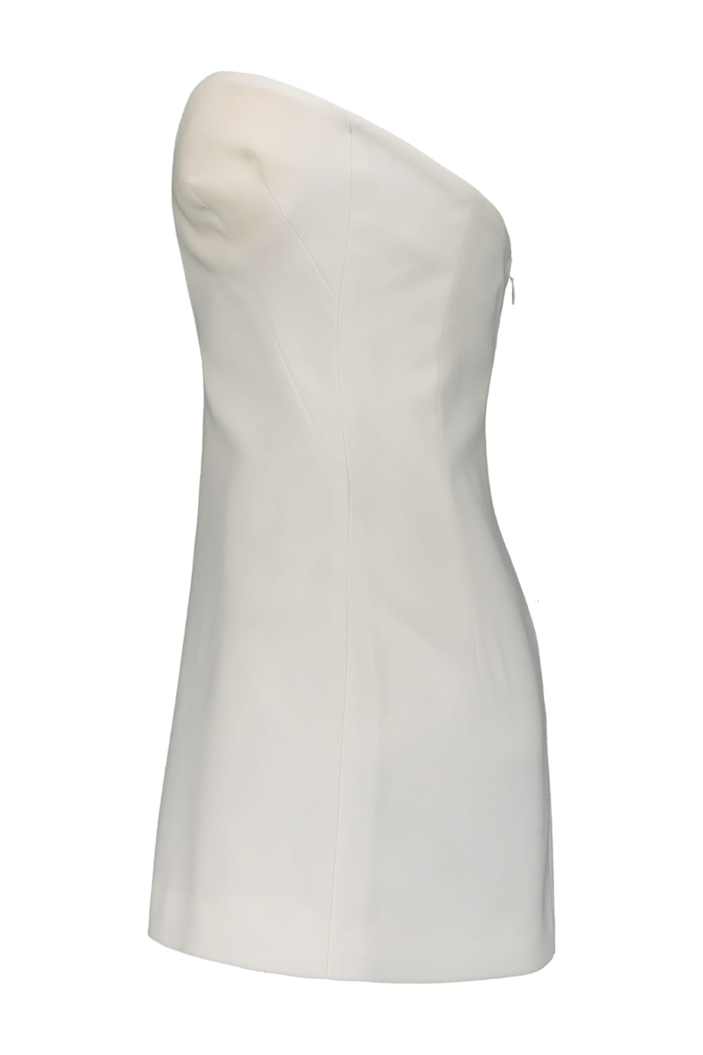 Shop Monot Sweetheart-neck Minidress In White