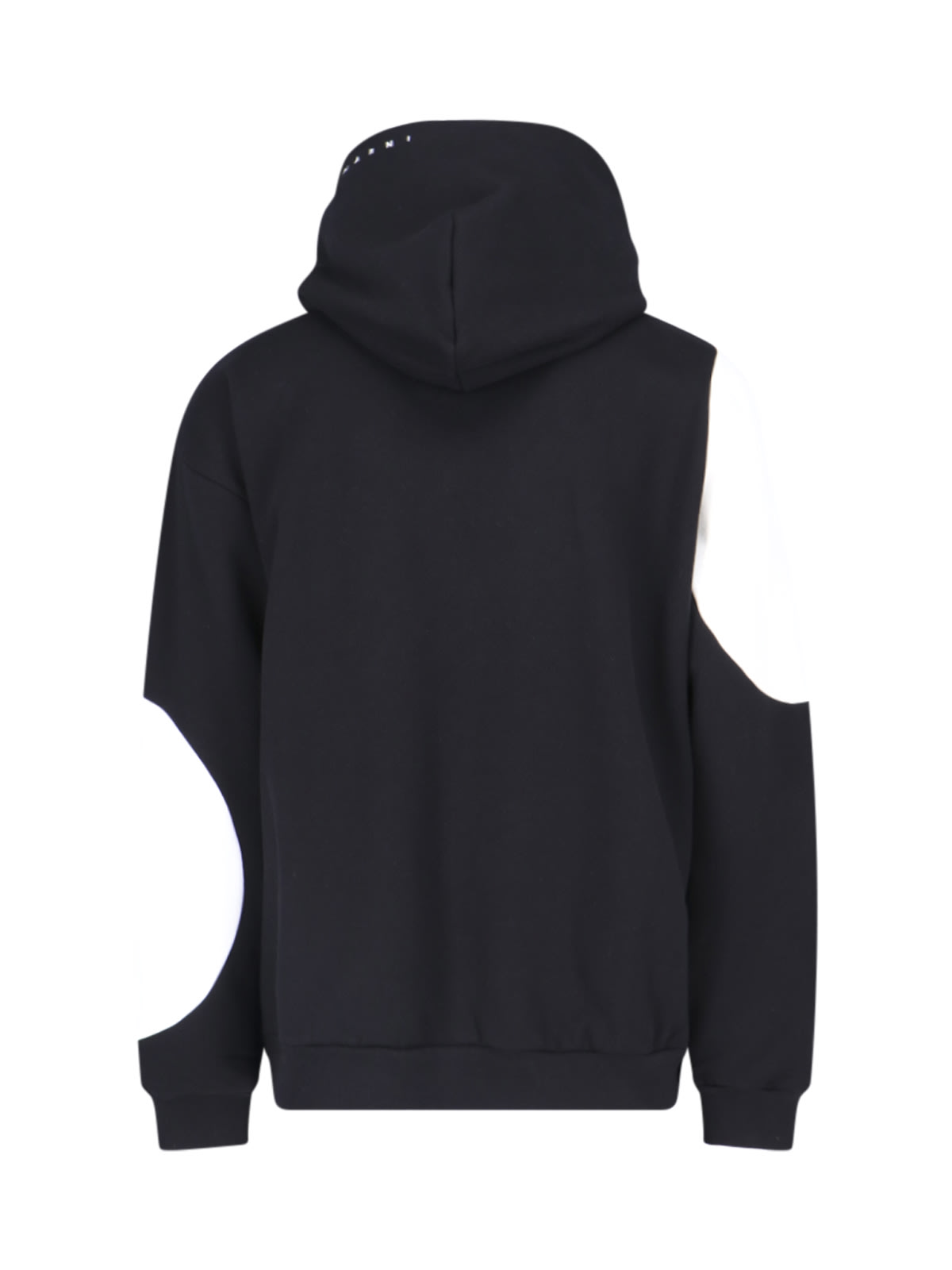 Shop Marni Maxi Polka Dot Sweatshirt In Black
