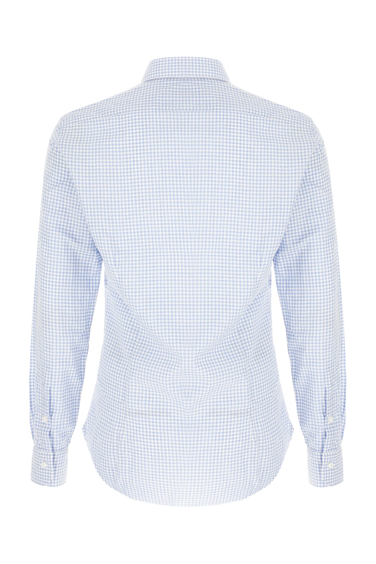 Barba Napoli Printed Cotton Shirt In Blue
