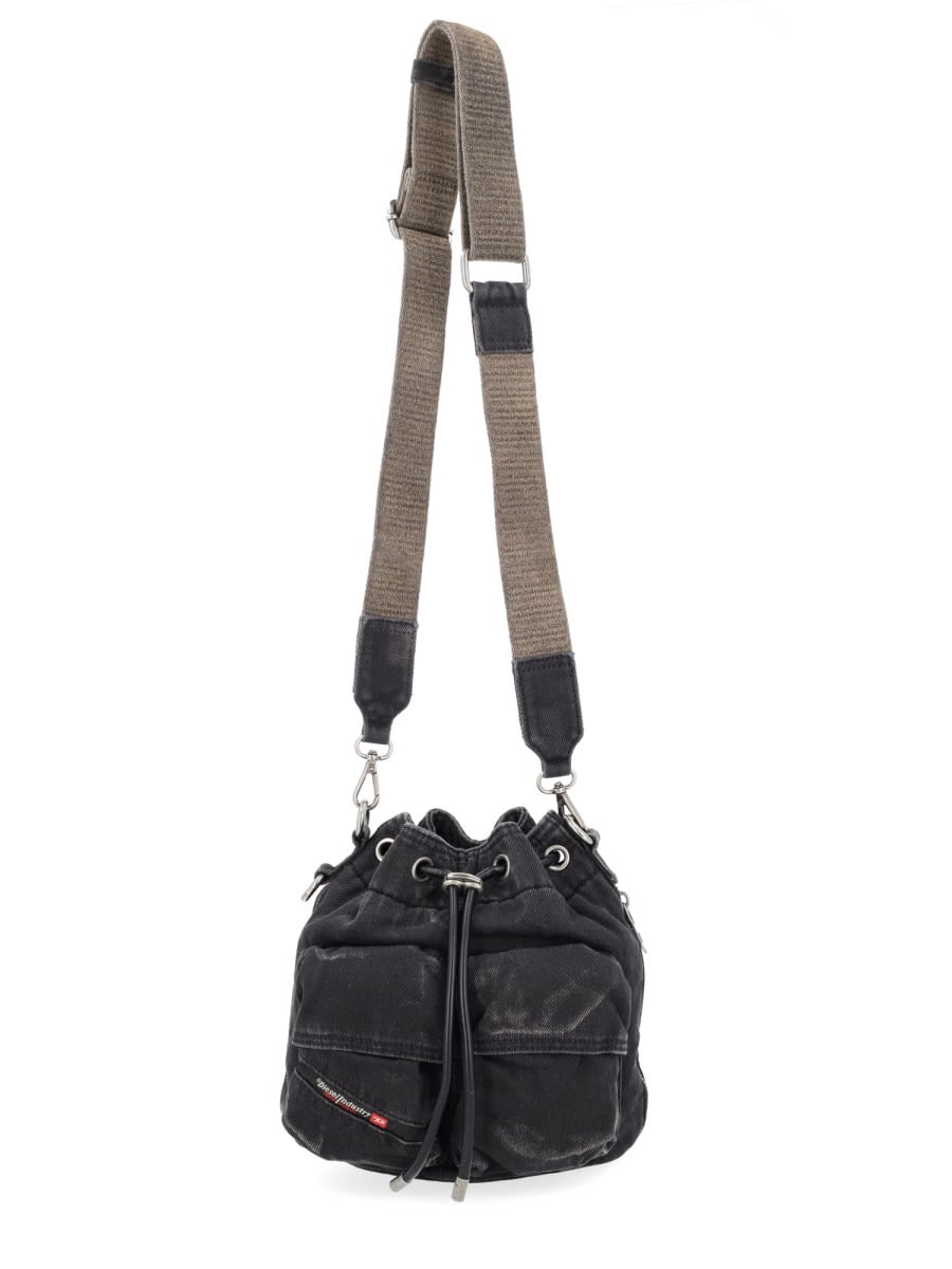 Diesel Multi-pkts Bucket X Bag In Black