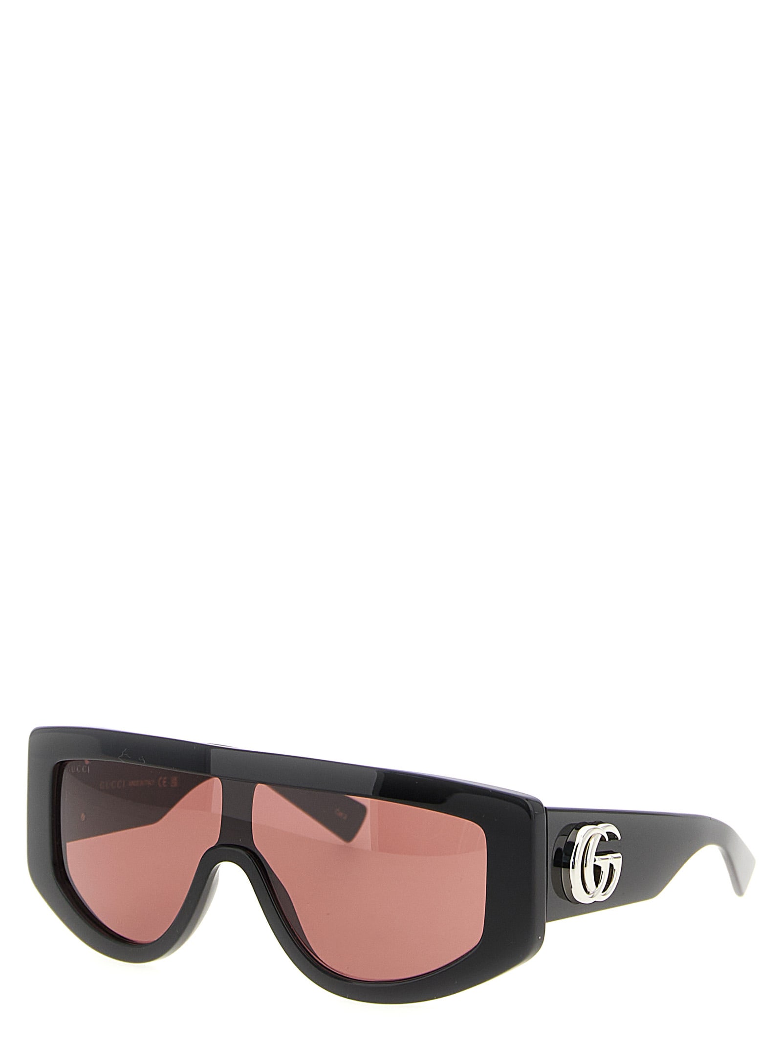 Gucci Women Rectangular Sunglasses In Black