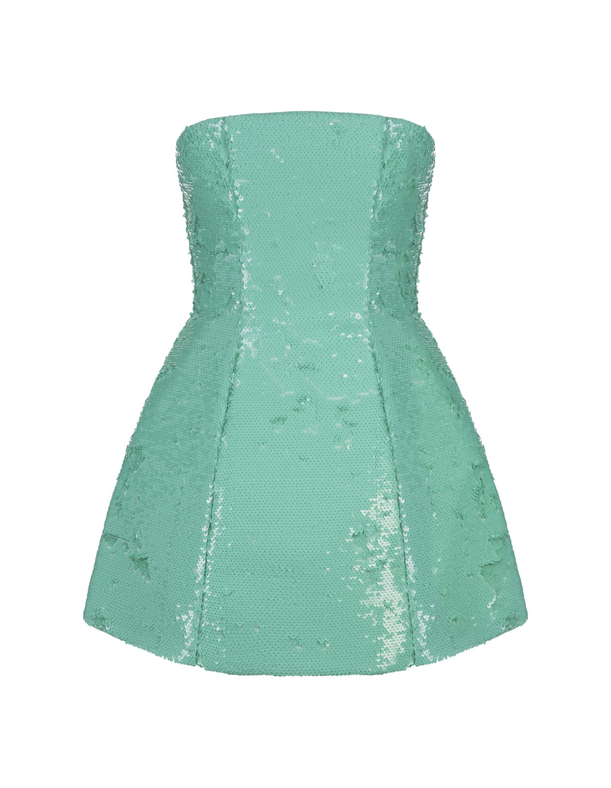 Aquamarine Sequin Mini Dress