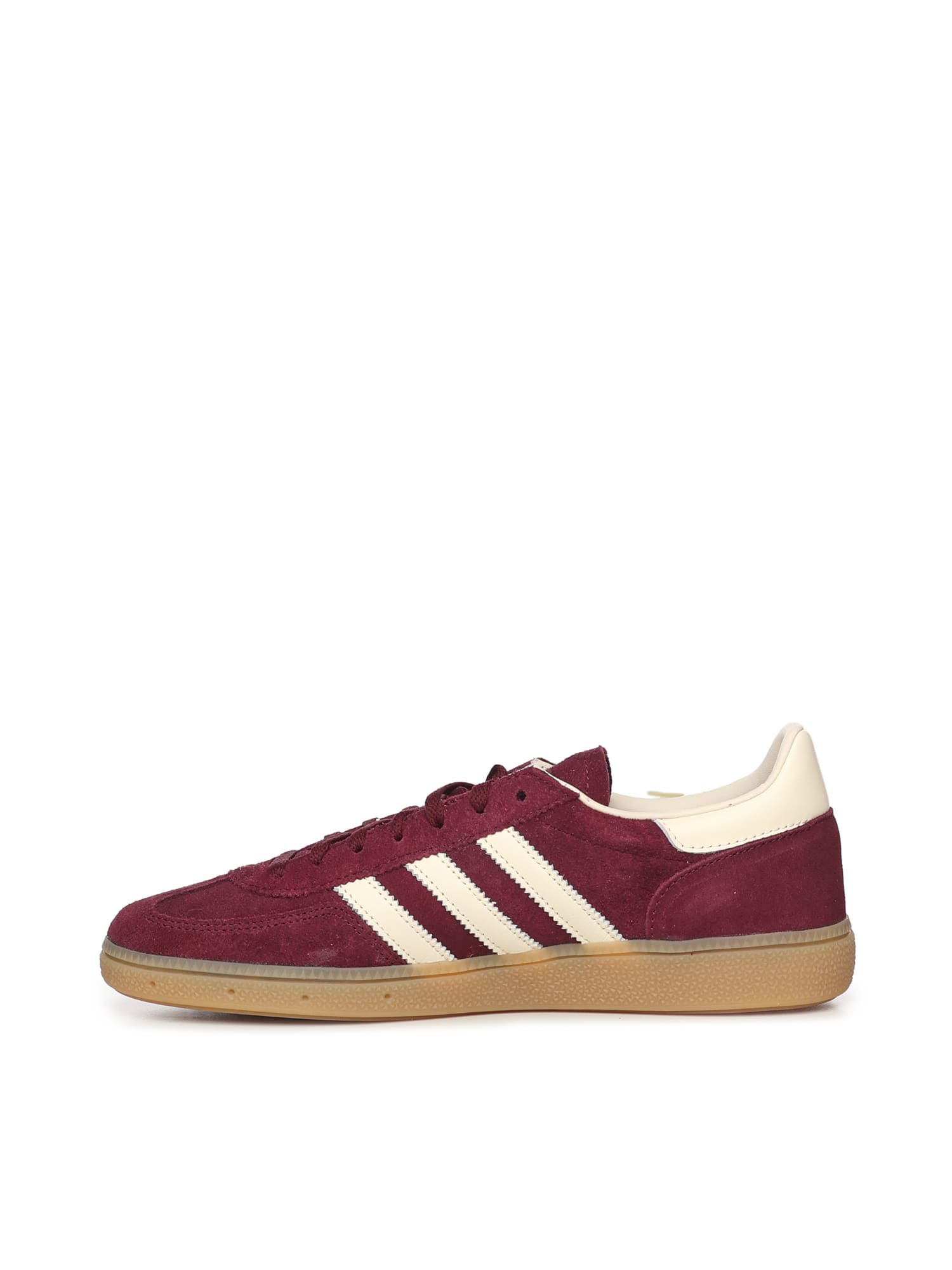 Adidas Originals Maroon Handball Spezial Womans Sneakers In Burgundy