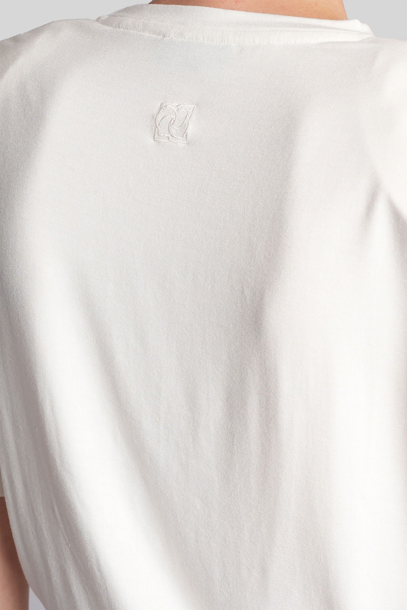 Magda Butrym Tshirt 02 Topwear In Beige Cellulose In White