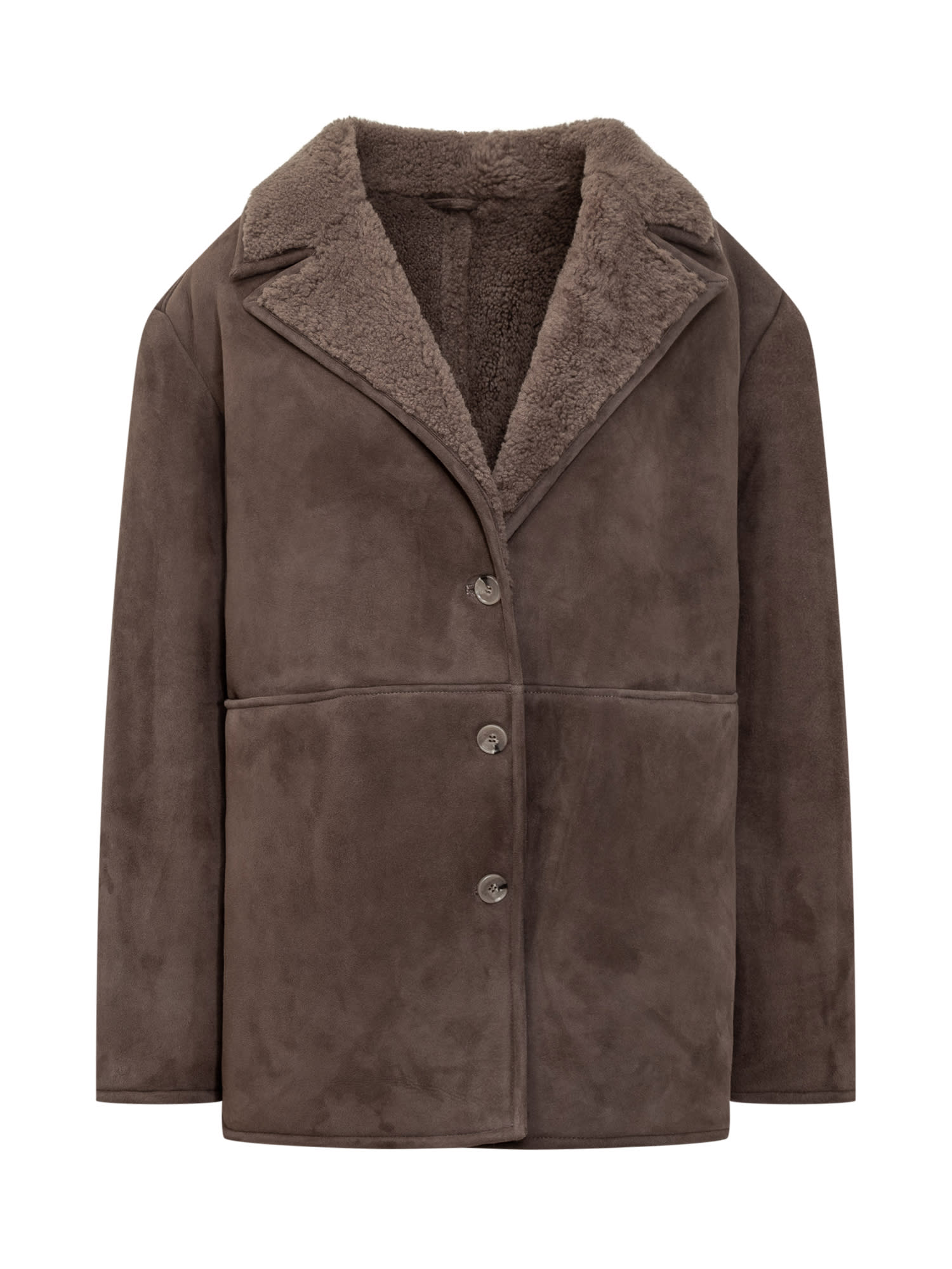 LOULOU STUDIO SUEDE COAT 