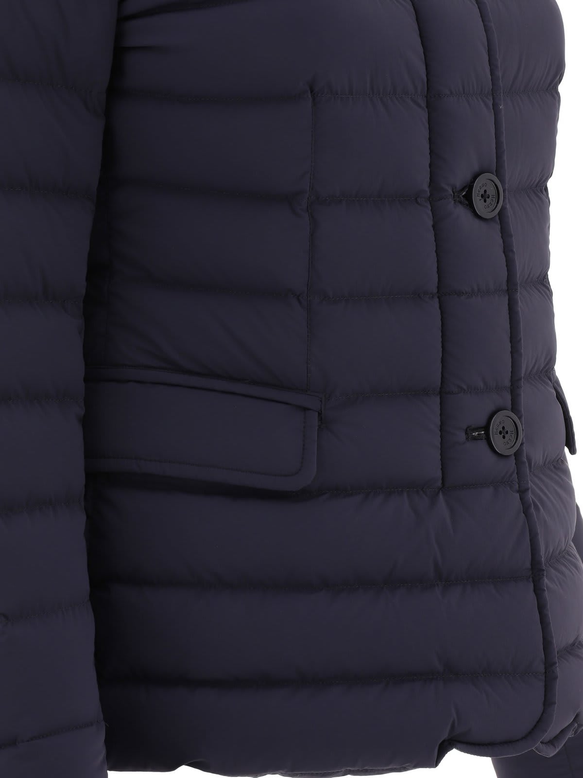 Shop Herno High-neck Quilted Down Jacket