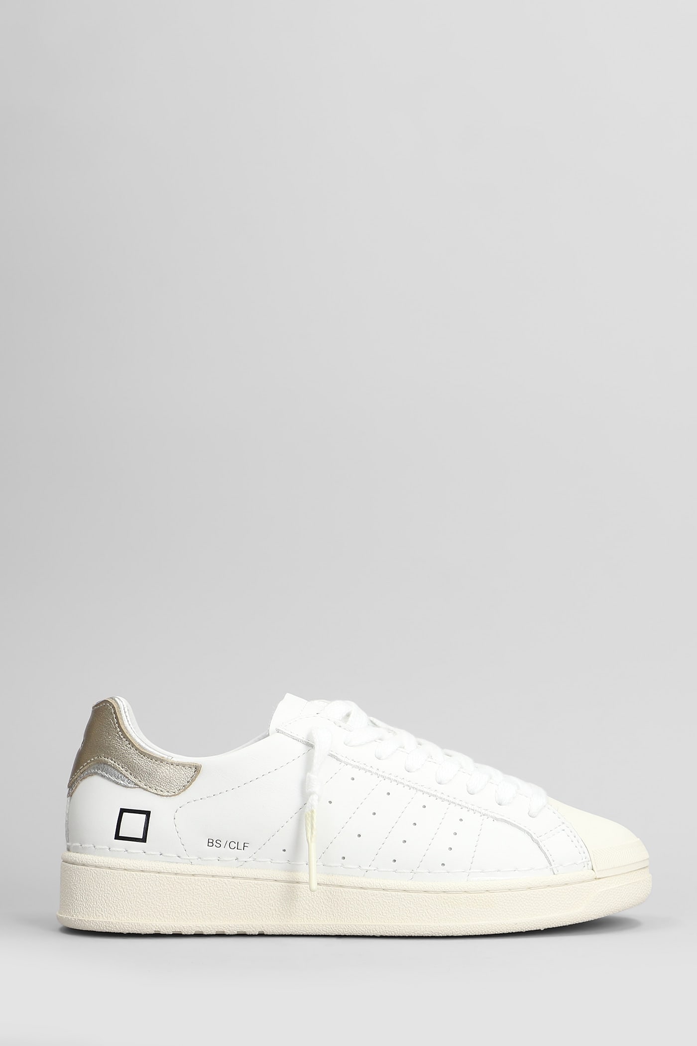 Shop Date Base Sneakers In White Leather