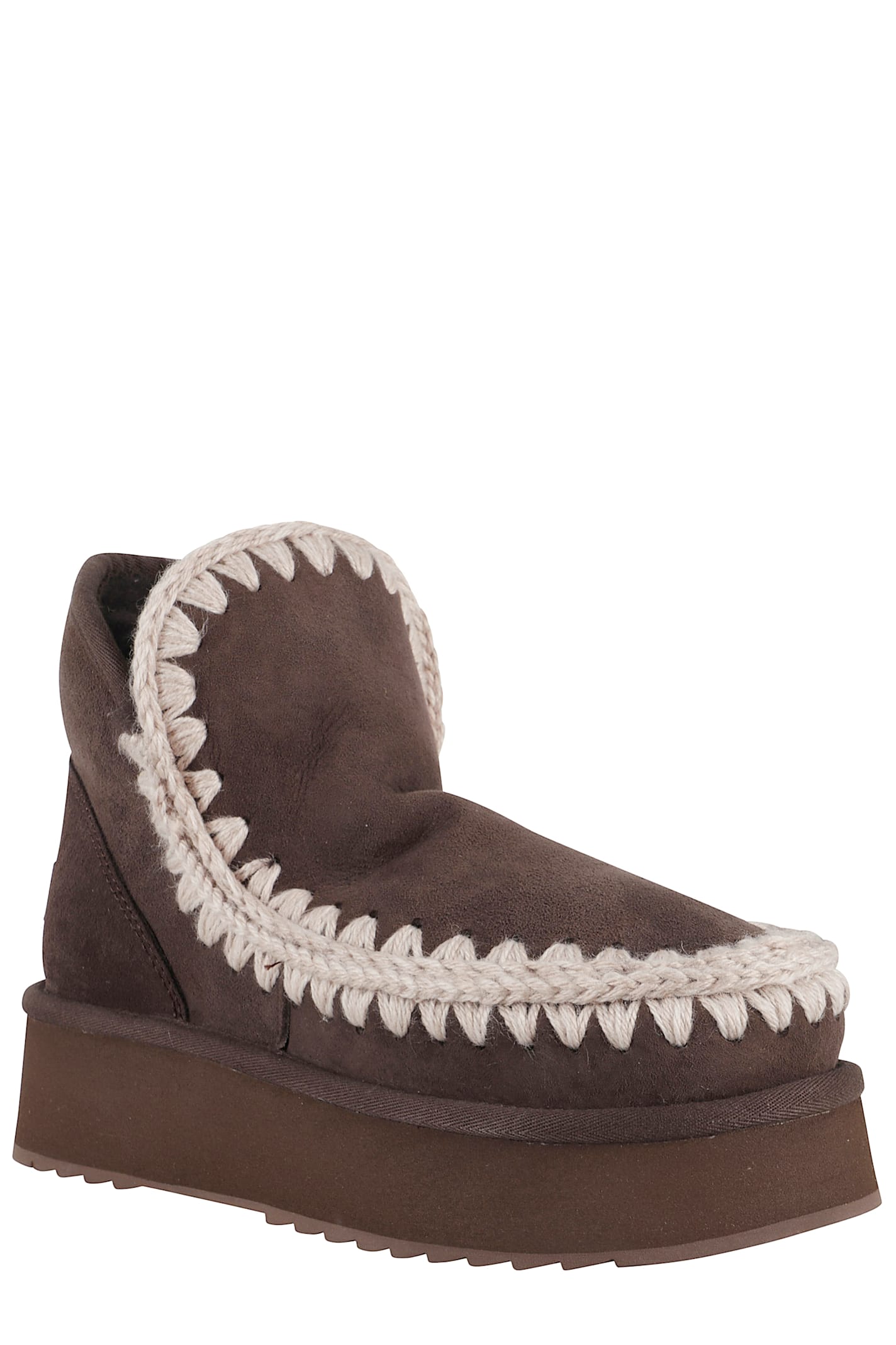 Mou Mini Eskimo Platform Boot In Brown