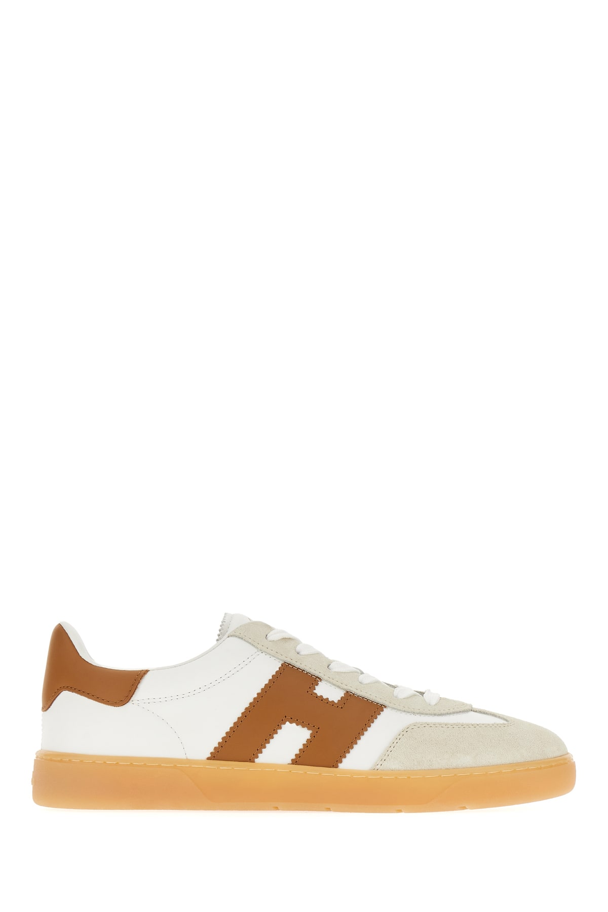 Hogan Multicolor Leather Cool Sneakers In Bianco