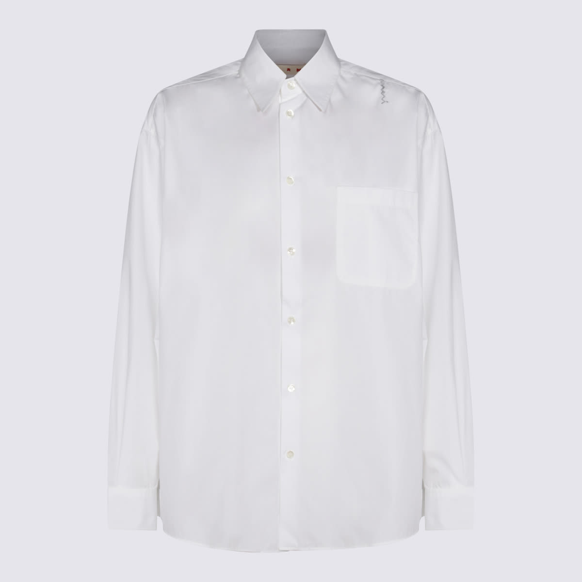 Marni White Cotton Shirt In White