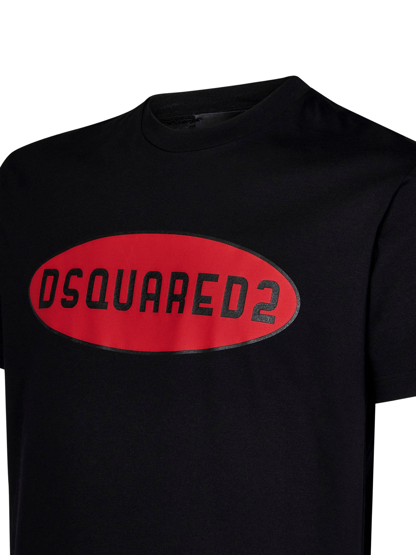 Shop Dsquared2 High Voltage Cool Fit T-shirt In Black