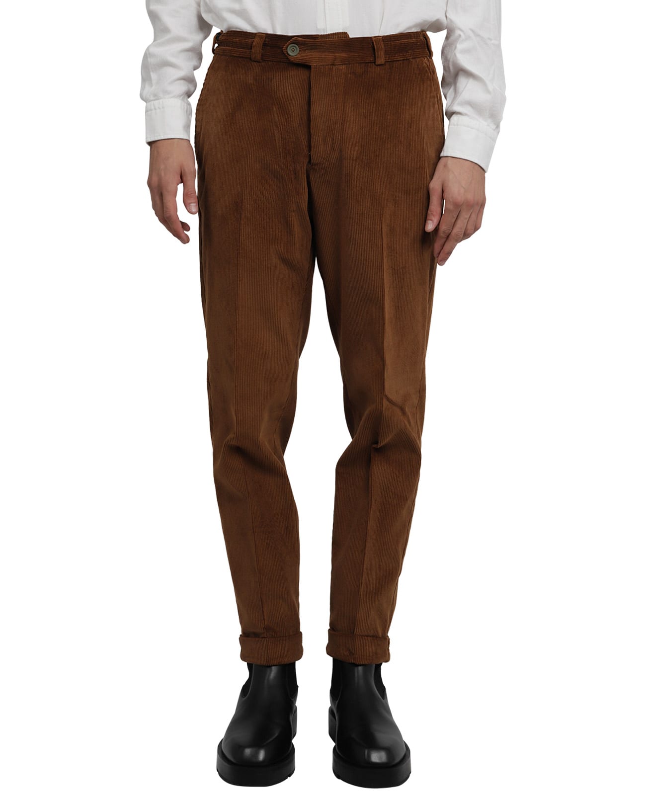 PT01 Pt Torino Brown Trousers