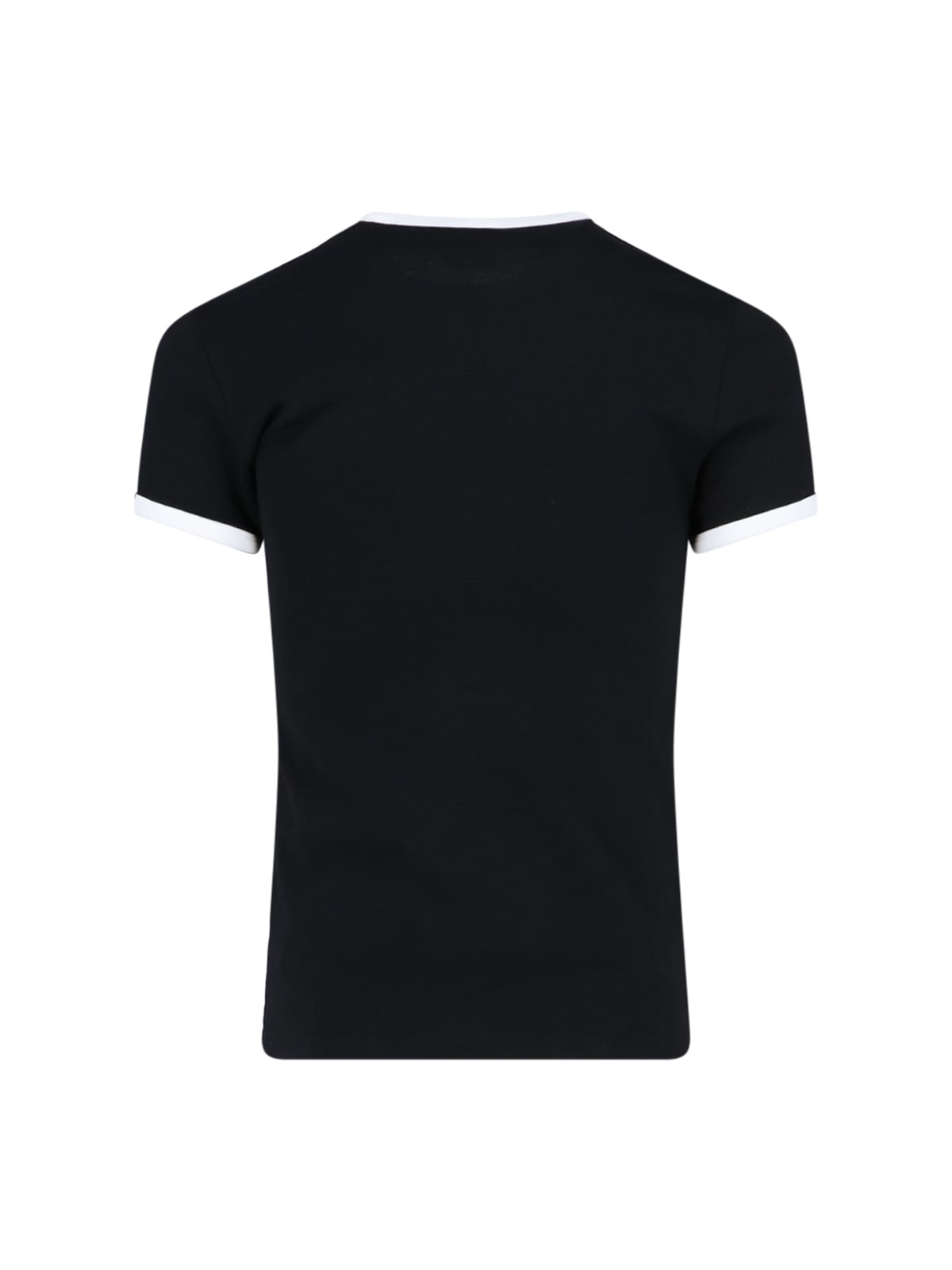 Shop Courrèges Bumpy Reedition T-shirt In Black