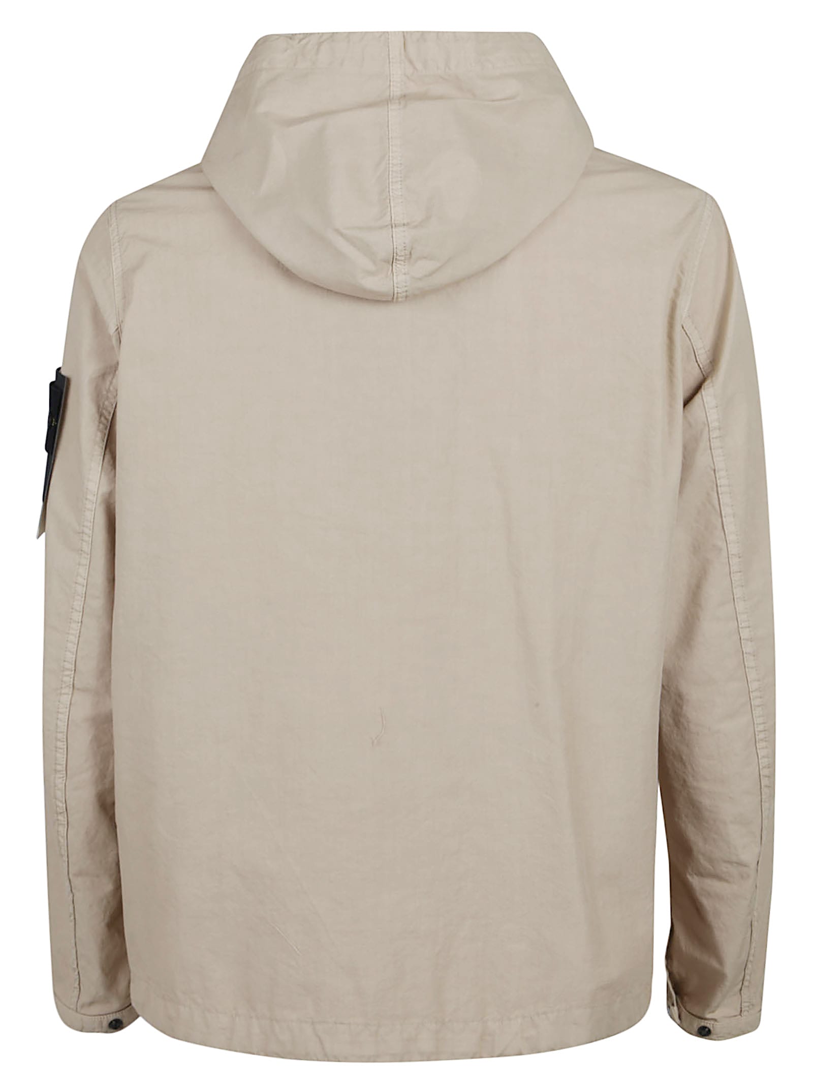 Stone Island Light Short Parka In Neutral