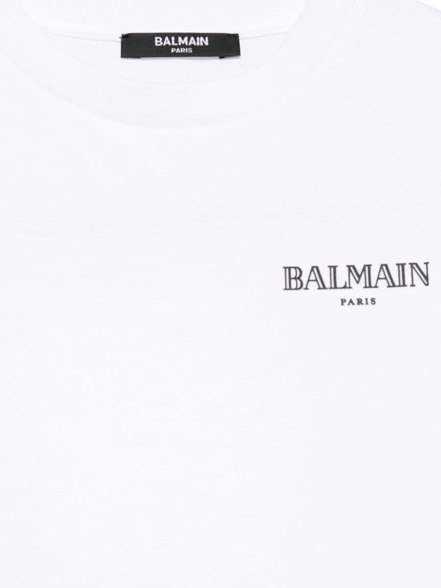 BALMAIN T-SHIRT WITH LOGO