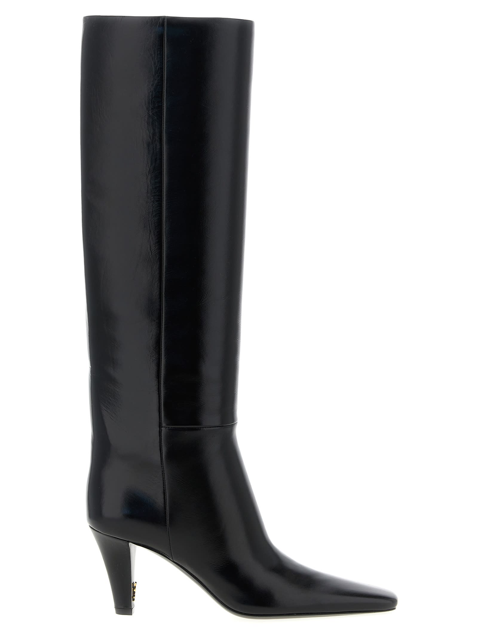 Saint Laurent Jill Boots In Black