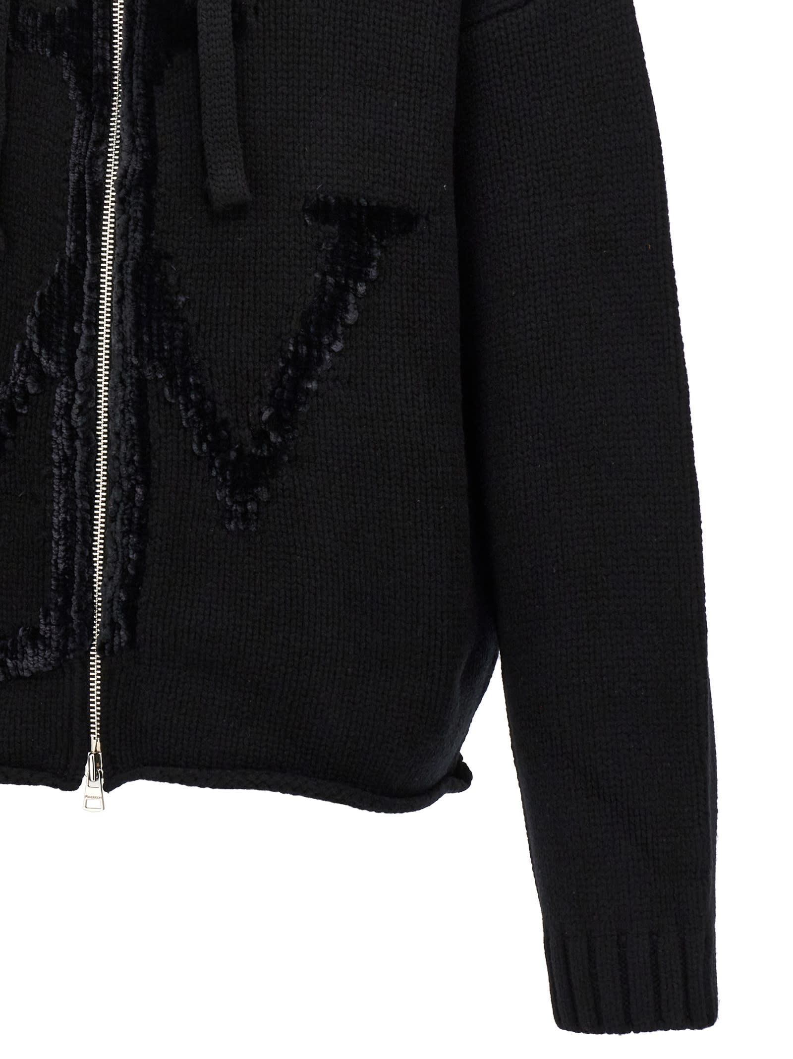 Shop Jw Anderson Anchor Jwa Hoodie In Black