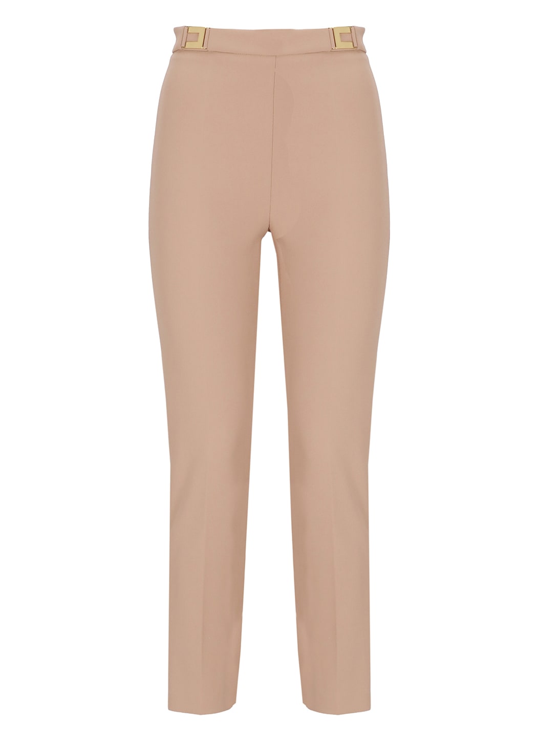 ELISABETTA FRANCHI CREPE SKINNY TROUSERS