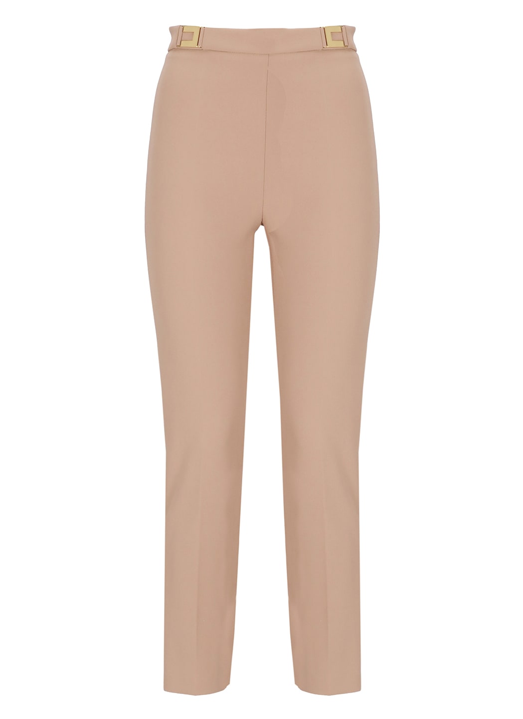 ELISABETTA FRANCHI CREPE SKINNY TROUSERS