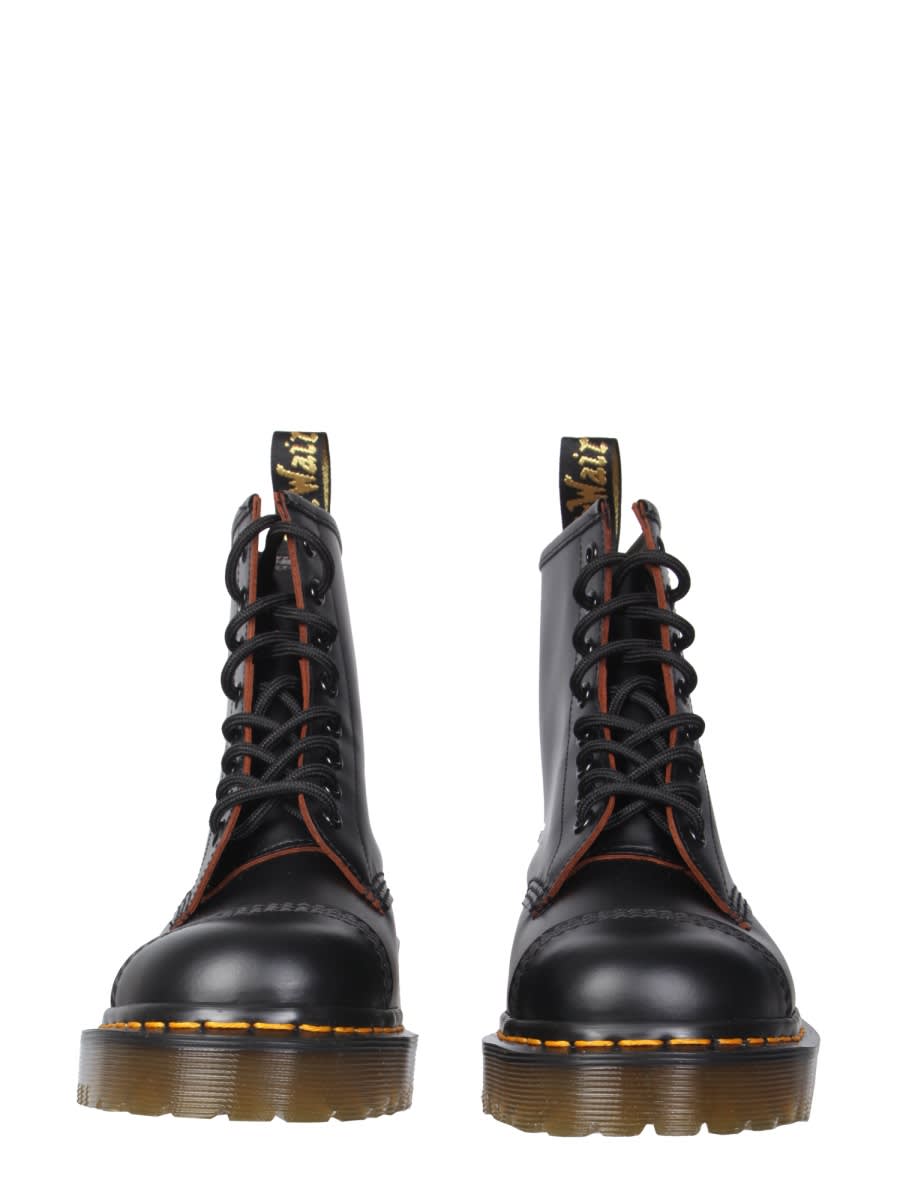 Shop Dr. Martens' 1460 Bex Boots In Black