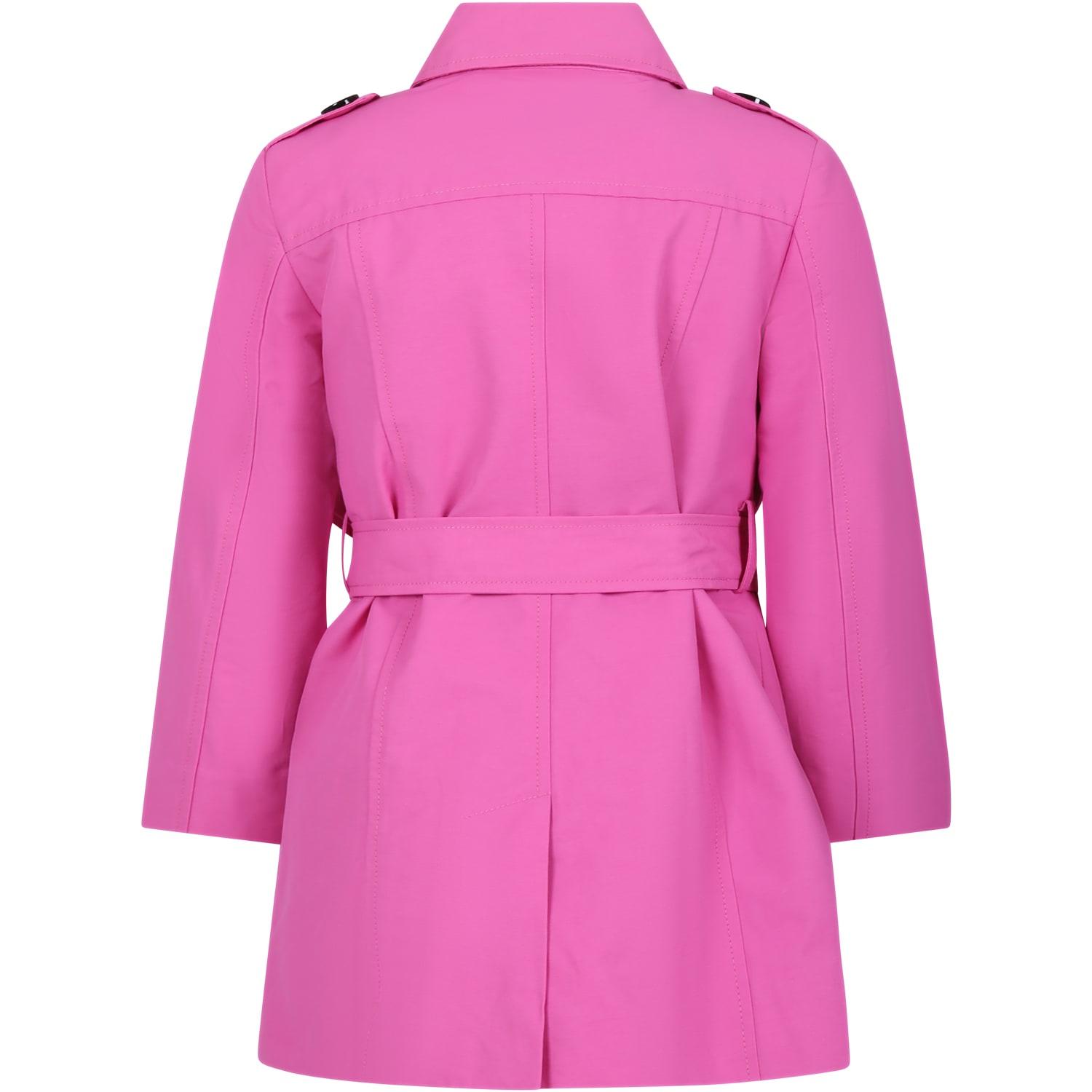Shop Max&amp;co. Fuchsia Trench Coat For Girl
