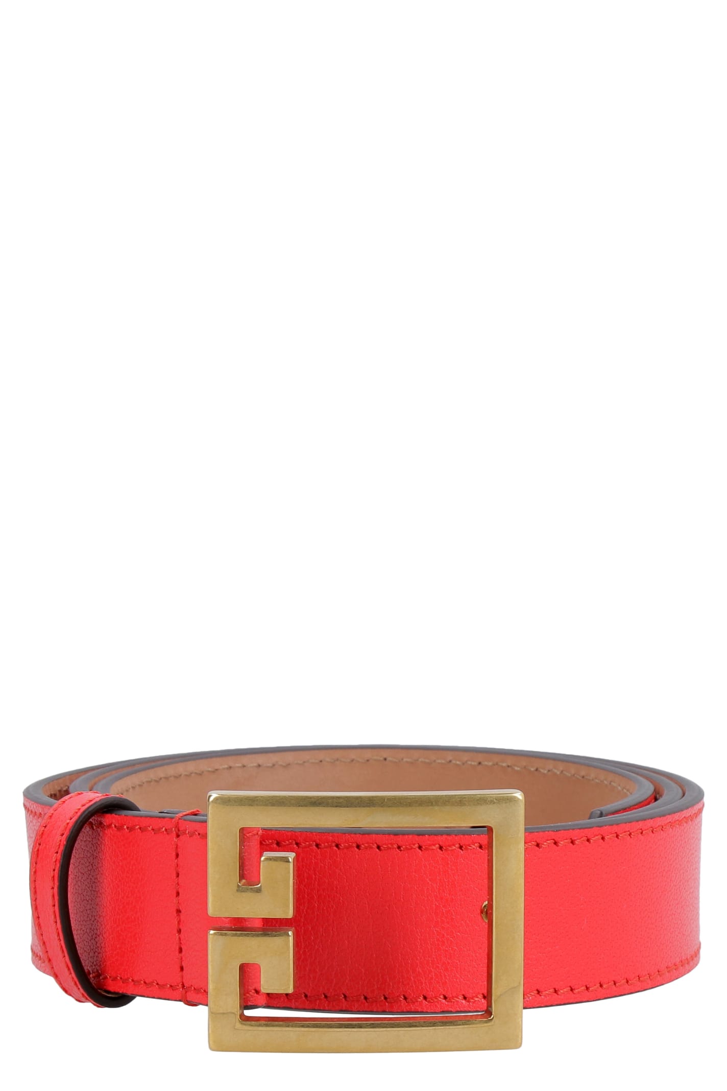 GIVENCHY GIVENCHY LEATHER BELT WITH BUCKLE,11246913
