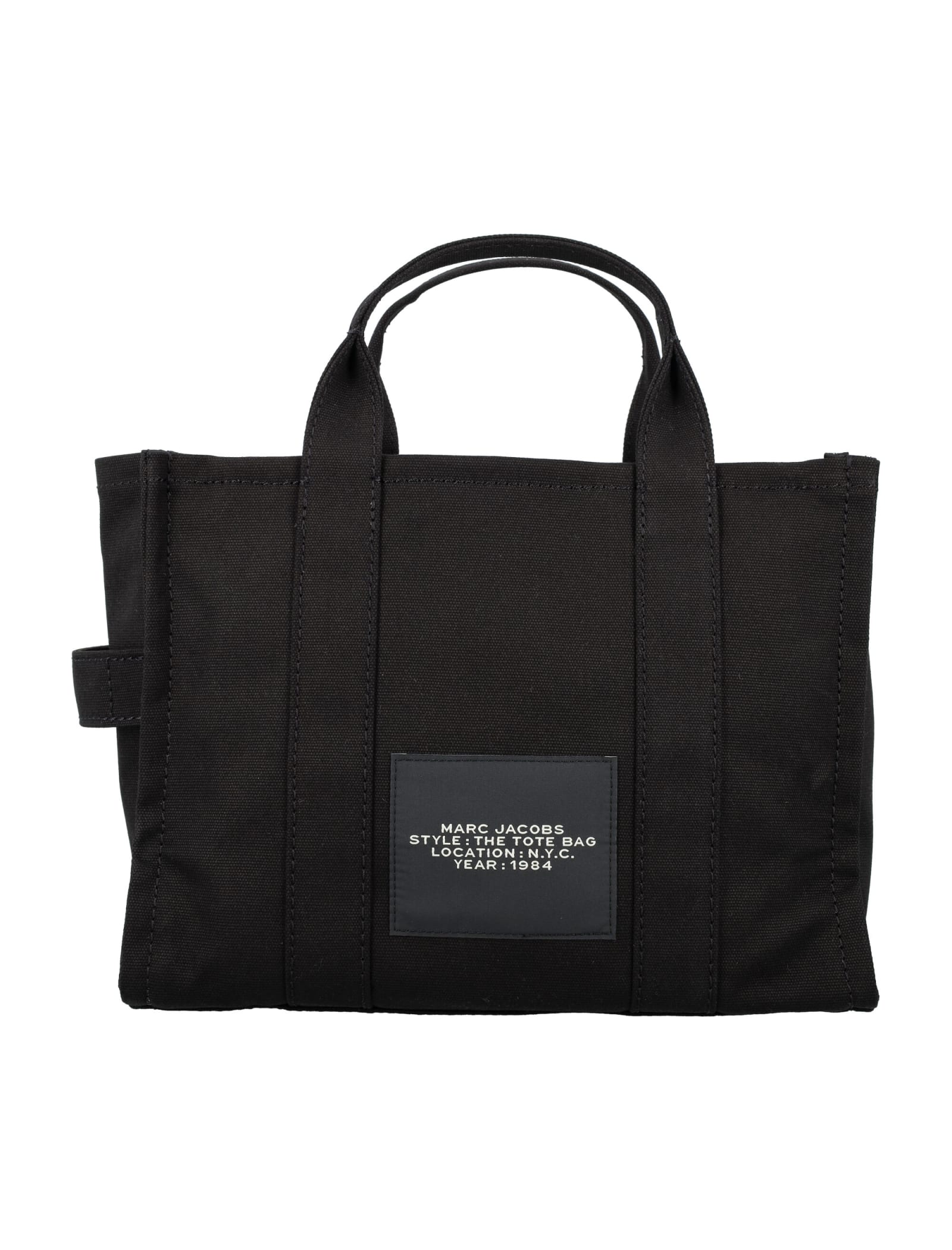 Shop Marc Jacobs The Medium Tote Bag In Black