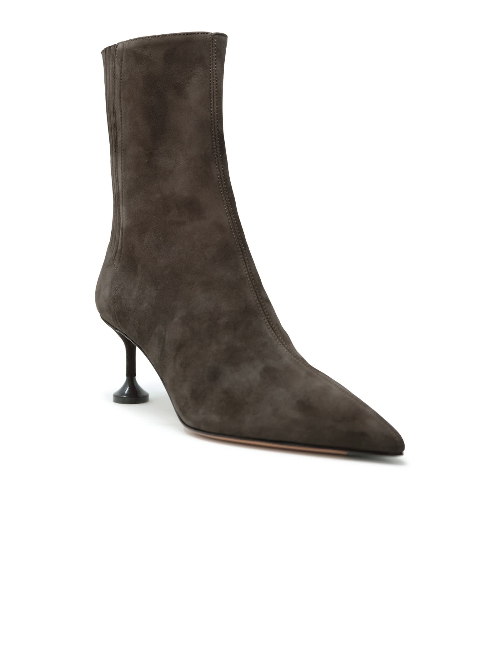 Aquazzura Madison Boots 65 In Brown