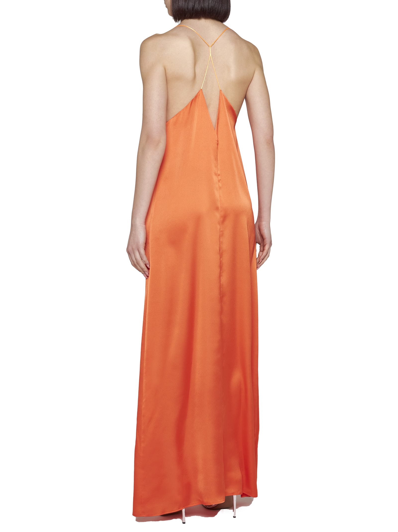 Shop The Nina Studio Dress In Orange