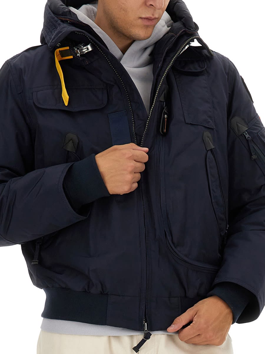 Shop Parajumpers Gobi Jacket In Blue