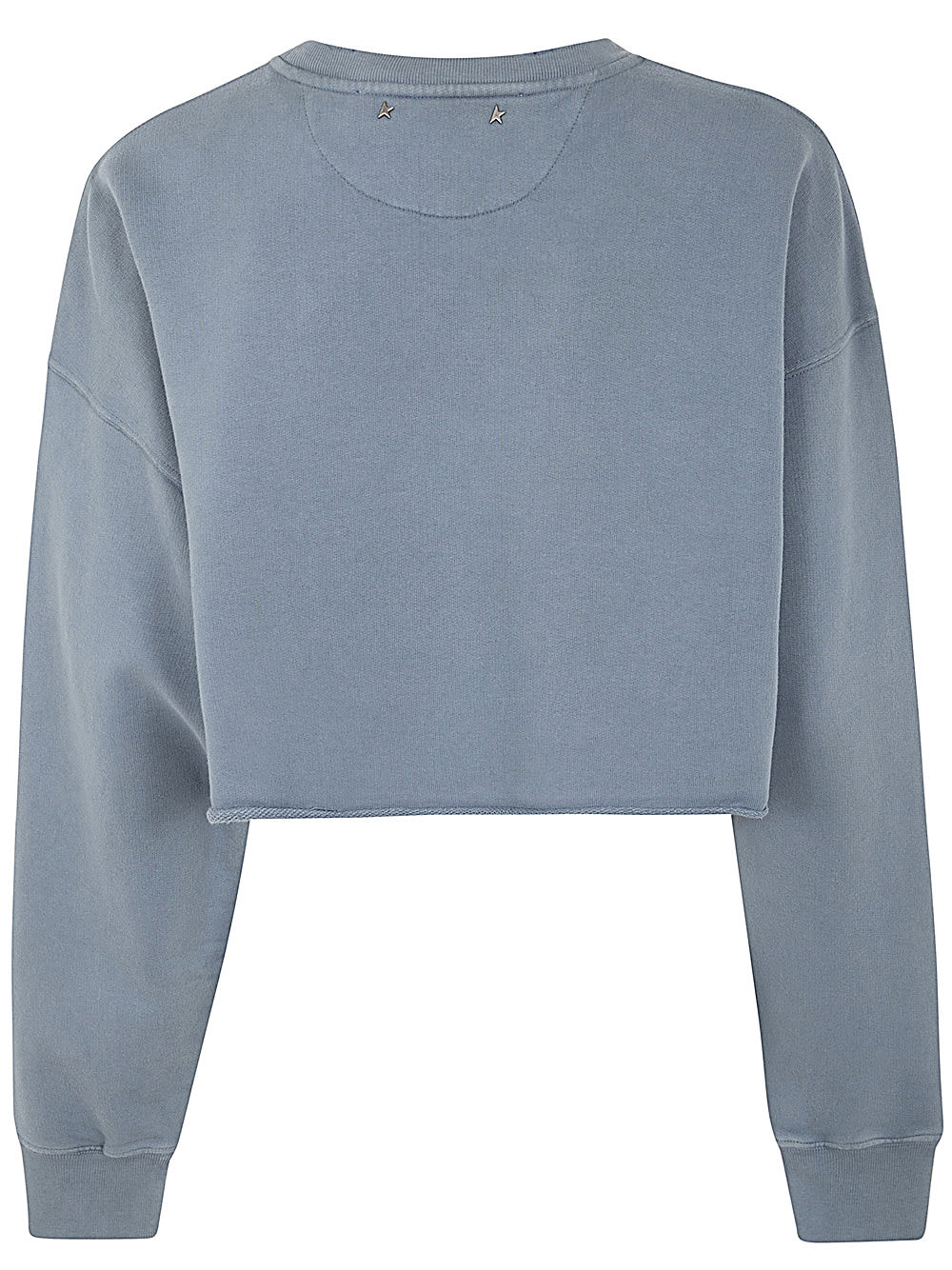 GOLDEN GOOSE JOURNEY CROPPED CREWNECK SWEATSHIRT 