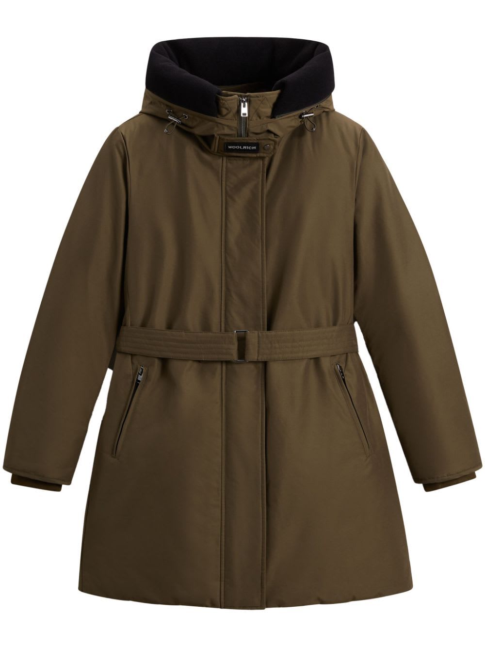 Shop Woolrich Ramar Arctic Parka In Dag Dark Green