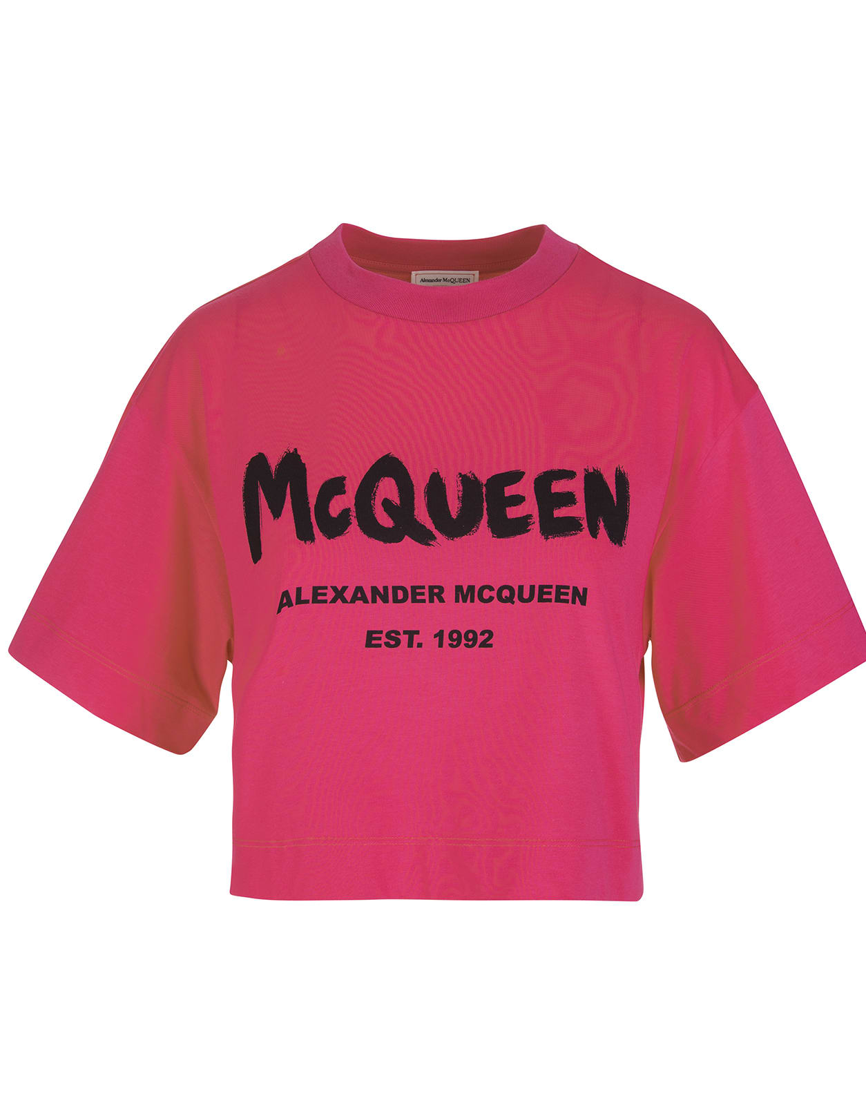 Pink alexander mcqueen store shirt