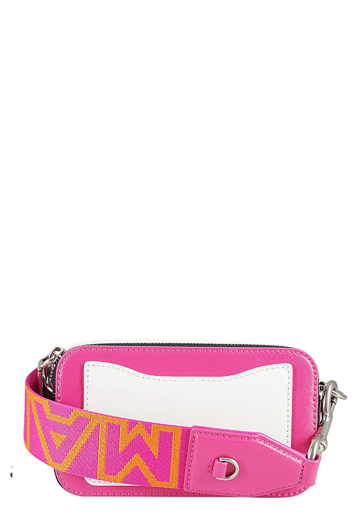 Shop Marc Jacobs The Snapshot In Hot Pink Multi