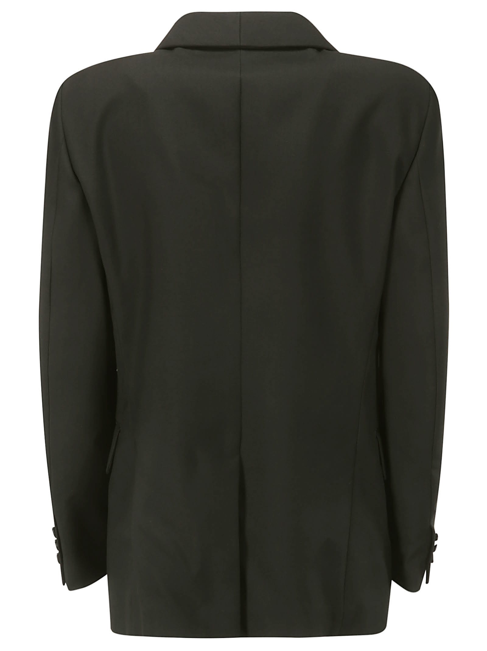 Shop Comme Des Garçons Ladies Jacket In Black